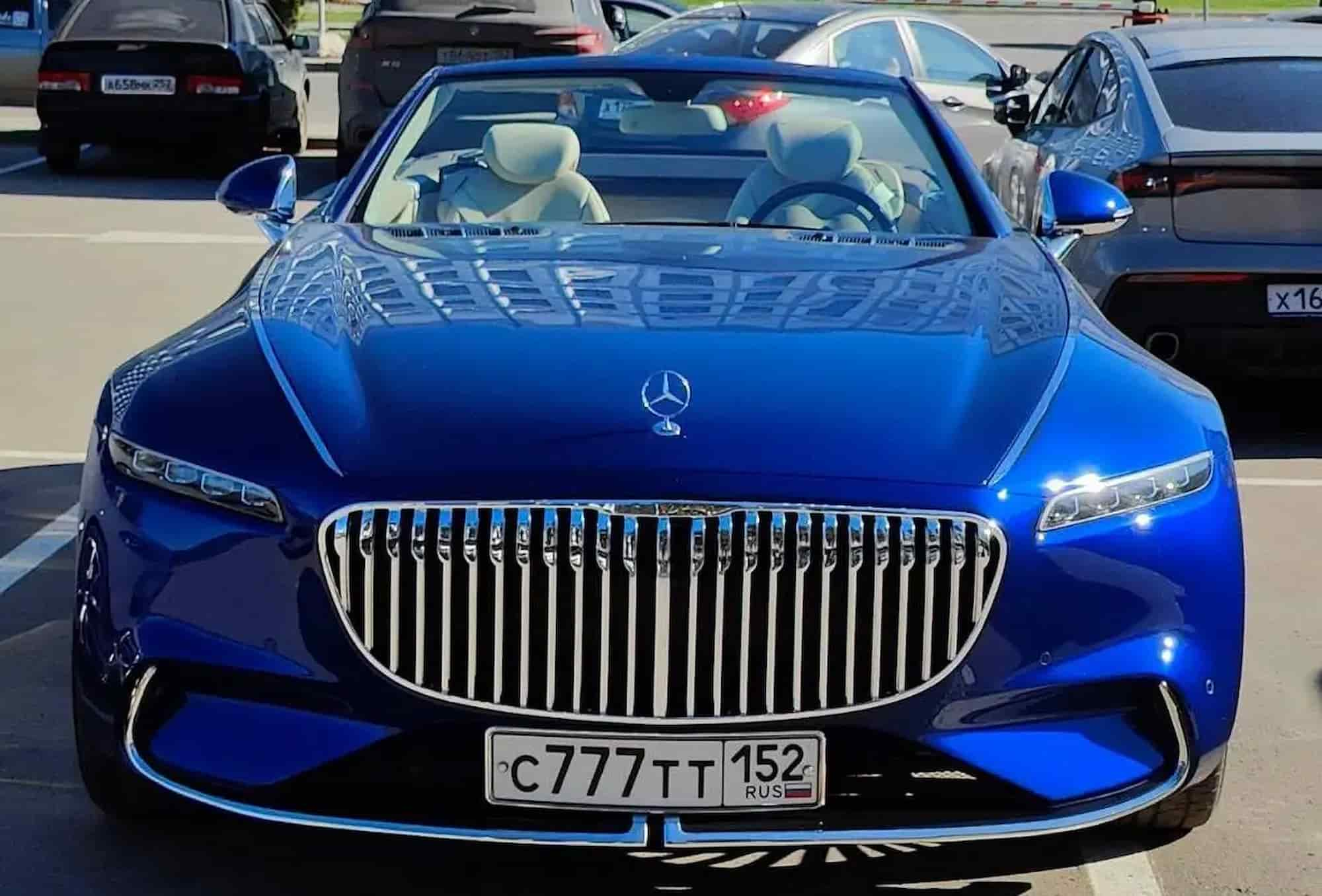 Российские умельцы на зло Mercedes построили копию Maybach 6 Cabriolet