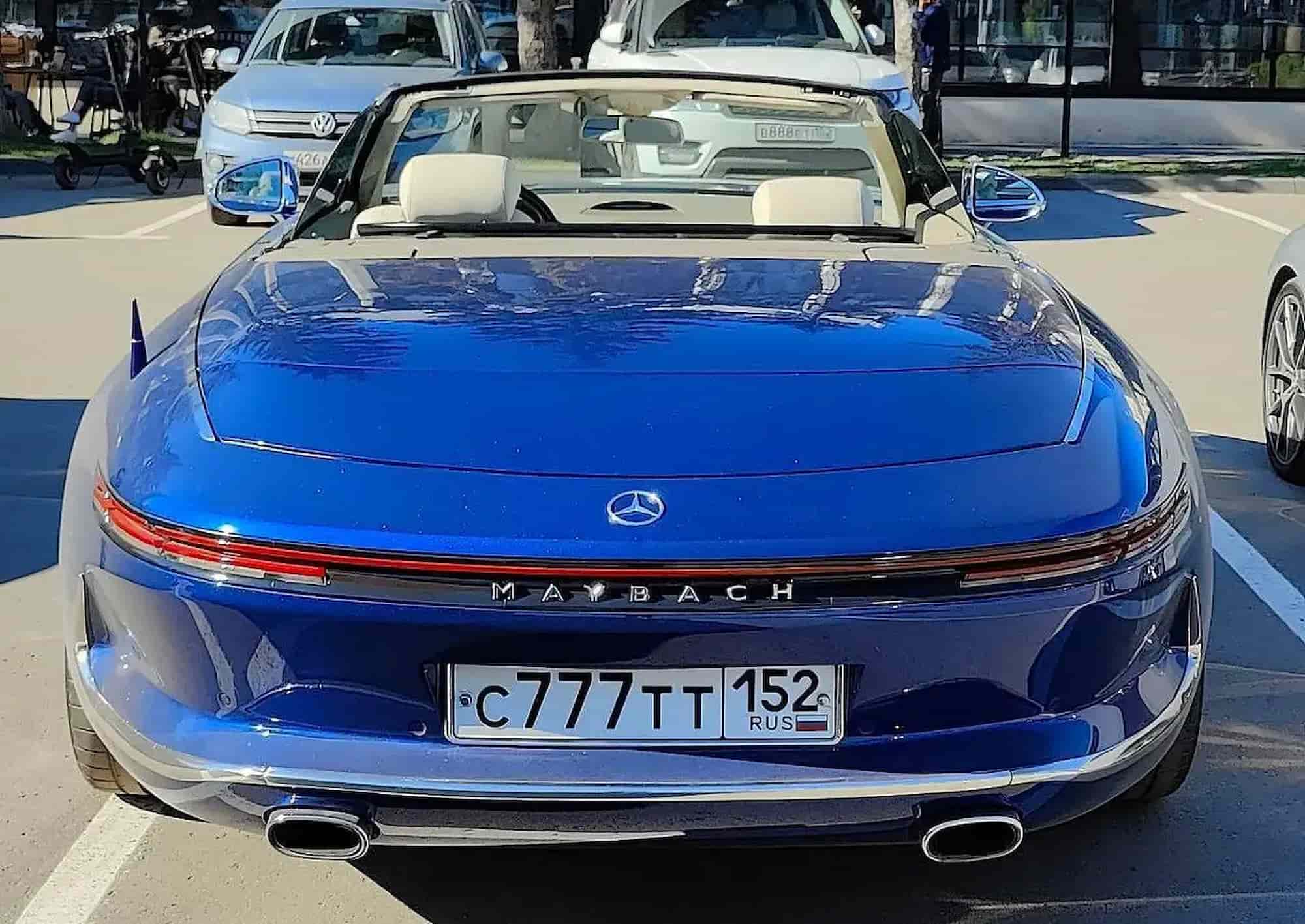 Российские умельцы на зло Mercedes построили копию Maybach 6 Cabriolet