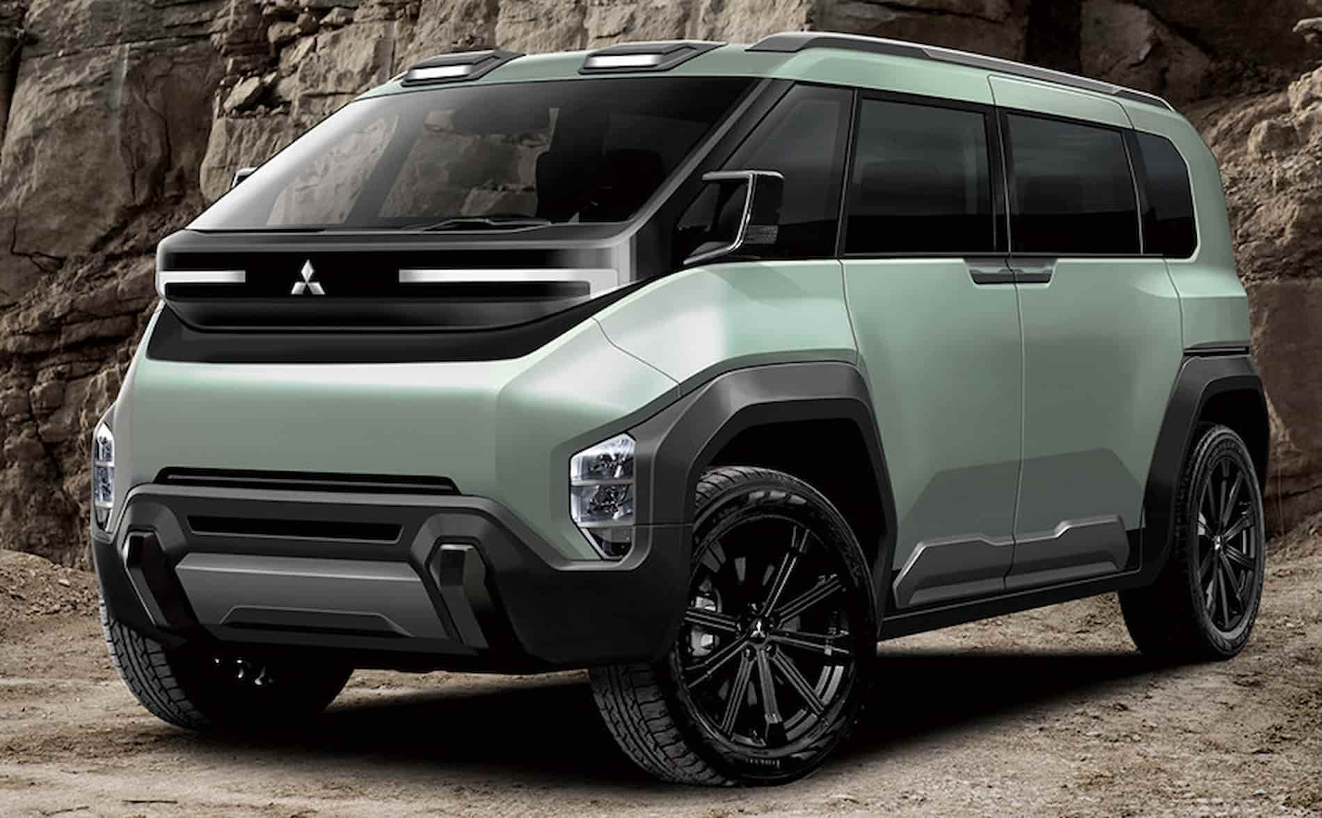 Новая Mitsubishi Delica окажется гибридным минивэном с «умной» полноприводной системой