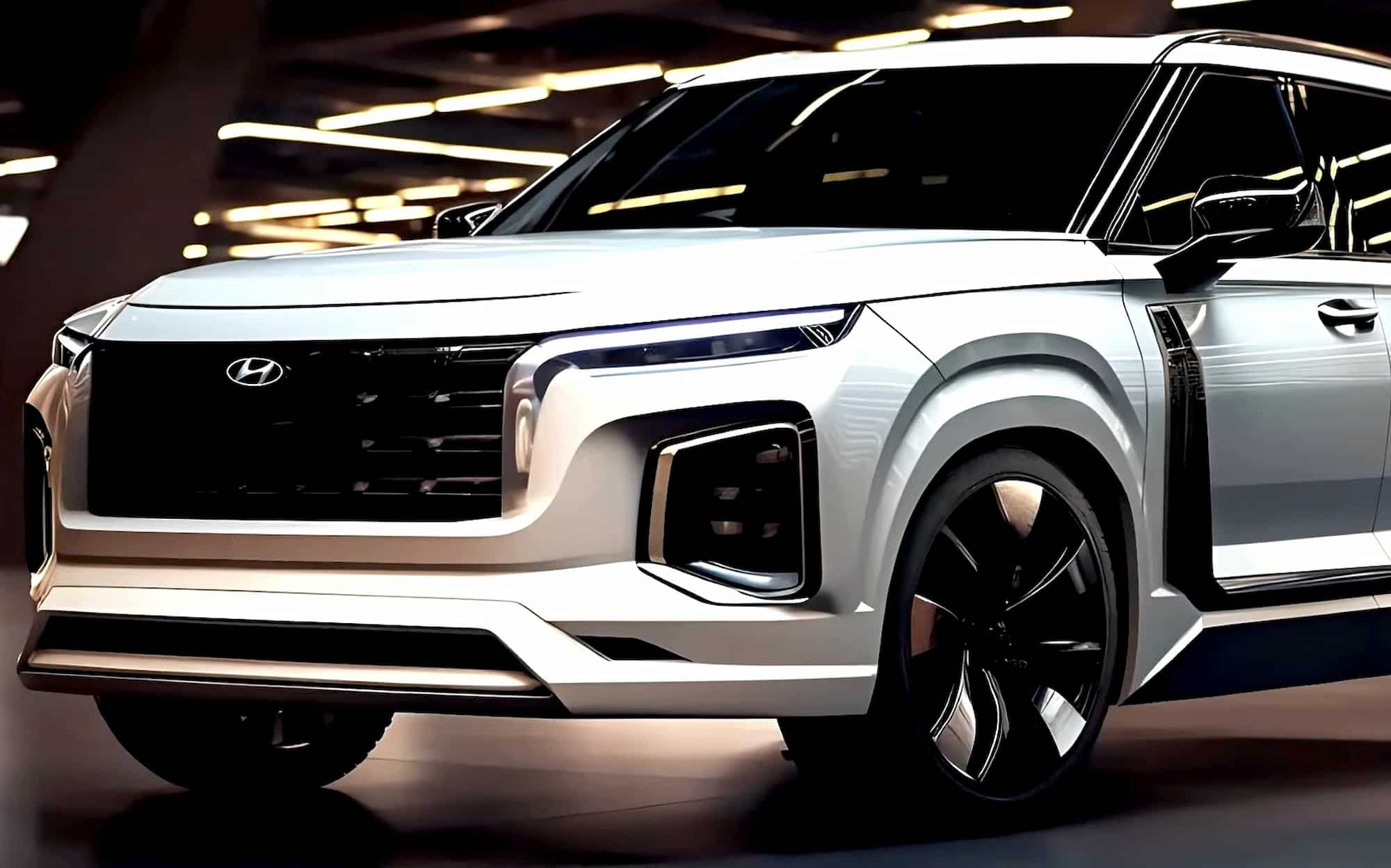 Новый Hyundai Palisade появится раньше, чем все ожидали