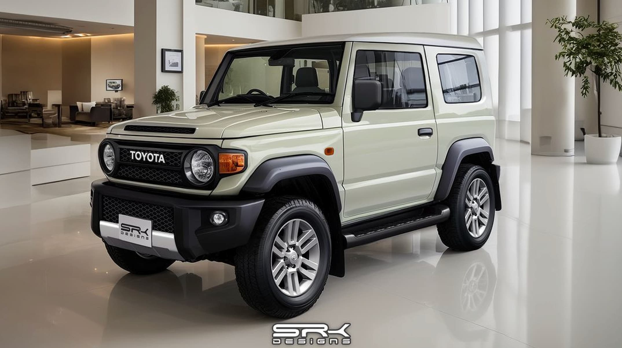 Suzuki не позволила Toyota скопировать Jimny: вот как бы выглядел такой внедорожник