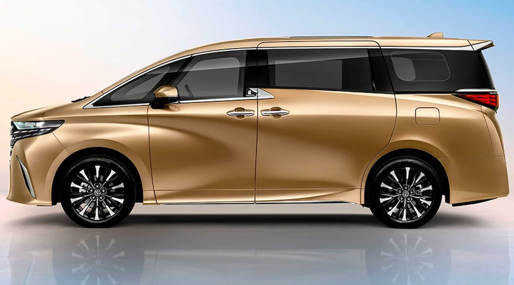 Автосалоны начали торговать в России новыми минивэнами Toyota Alphard