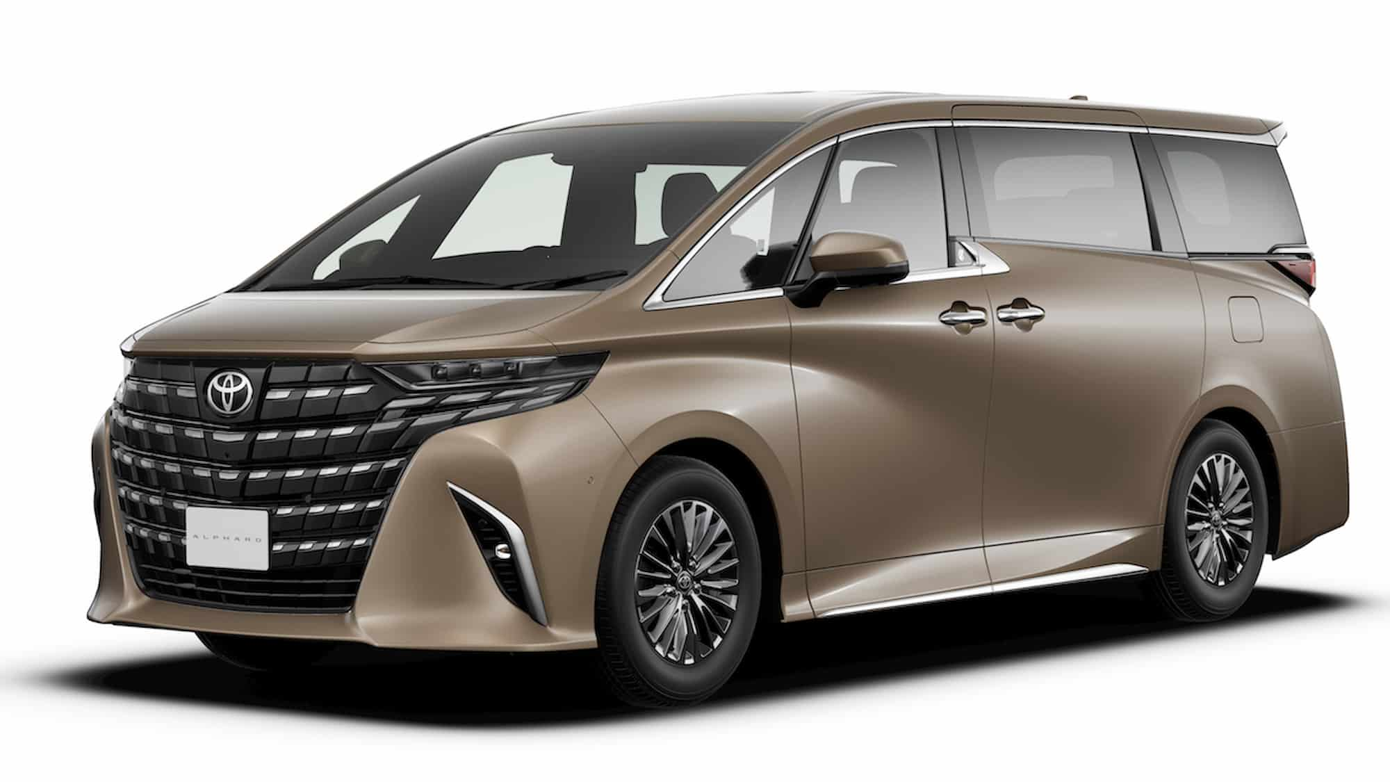 Автосалоны начали торговать в России новыми минивэнами Toyota Alphard