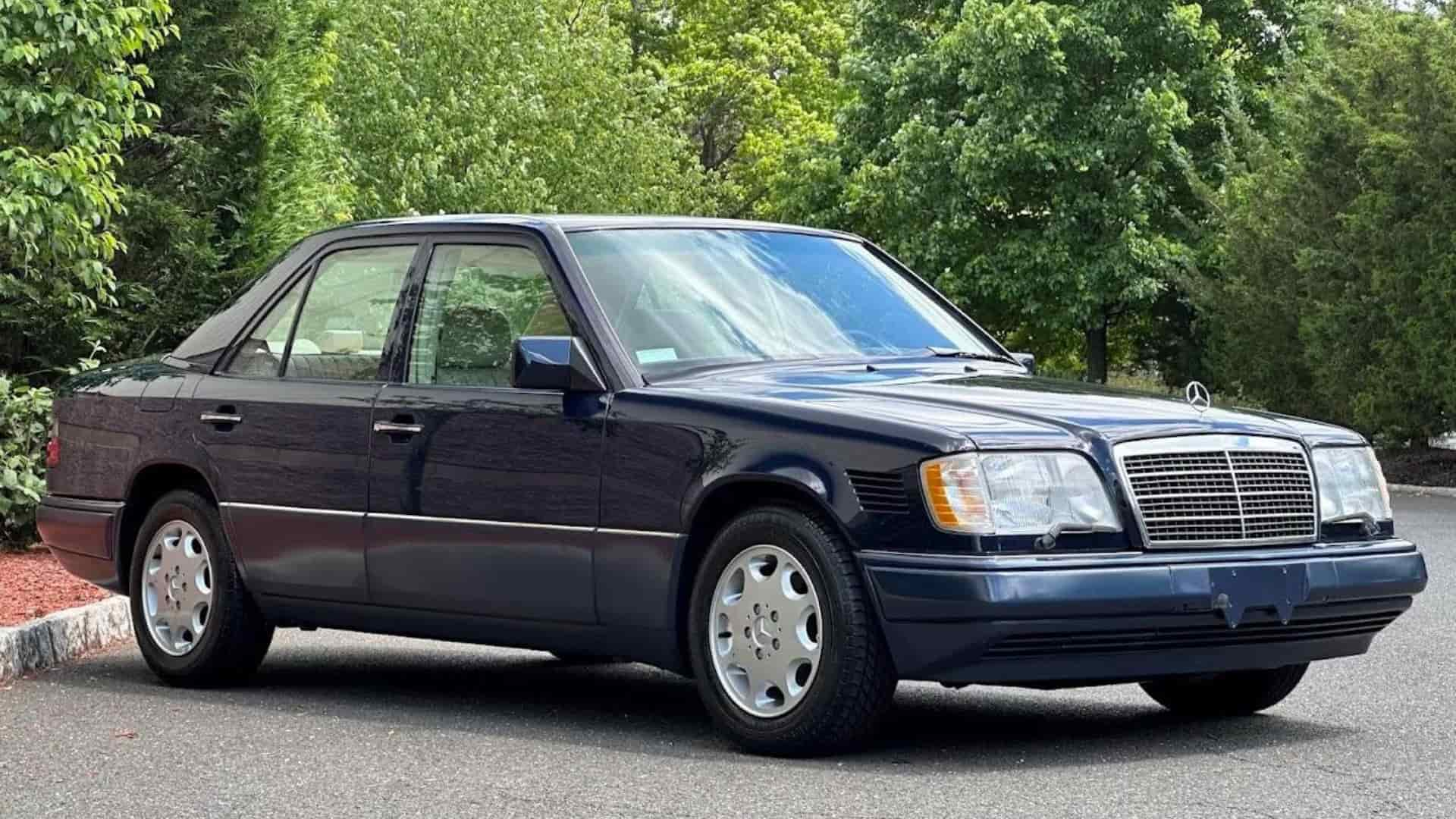 Mercedes E-Class (W124) 1995 года выпуска продали дороже нового