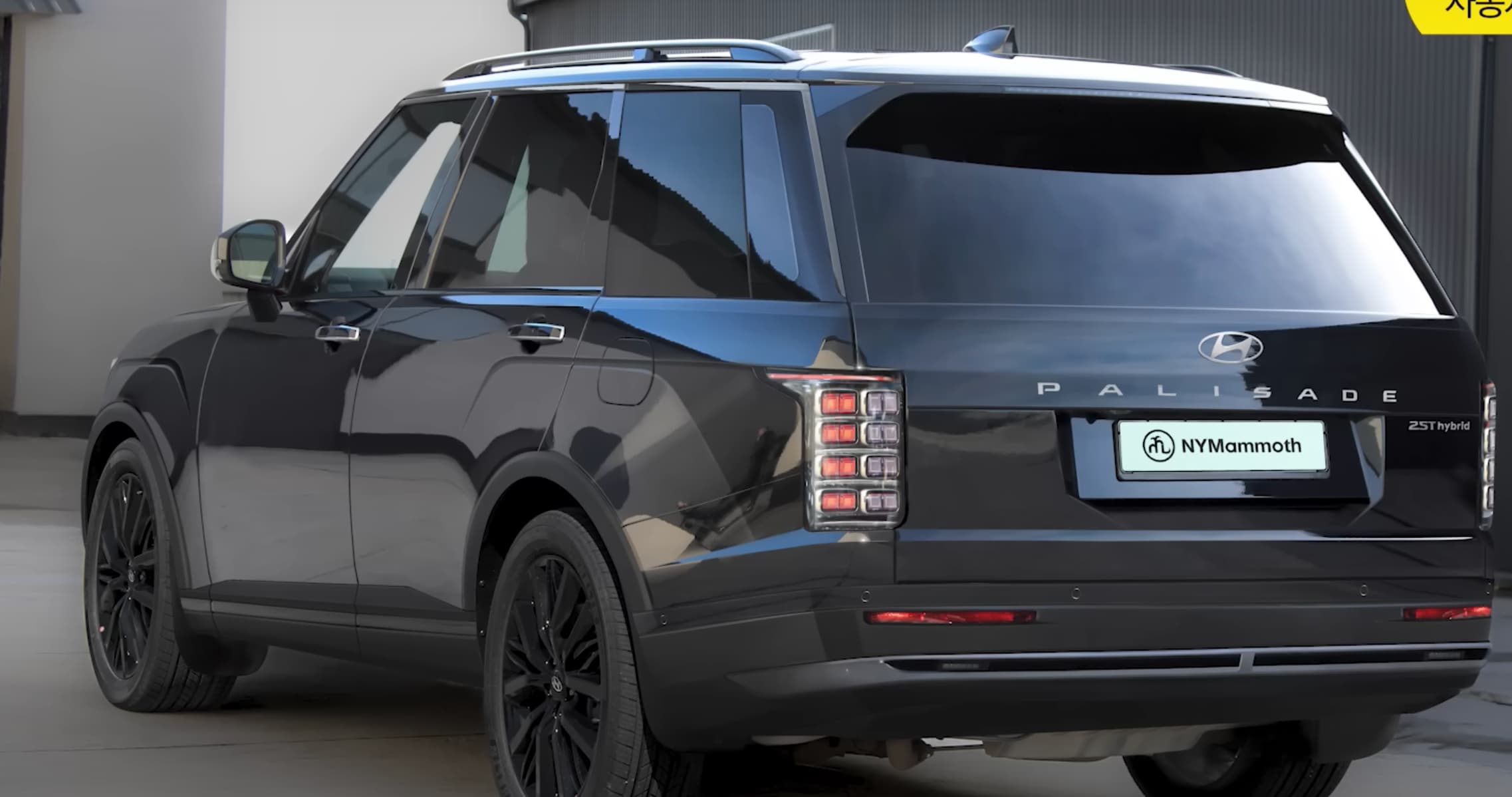 В новом Hyundai Palisade будет симметричная передняя панель