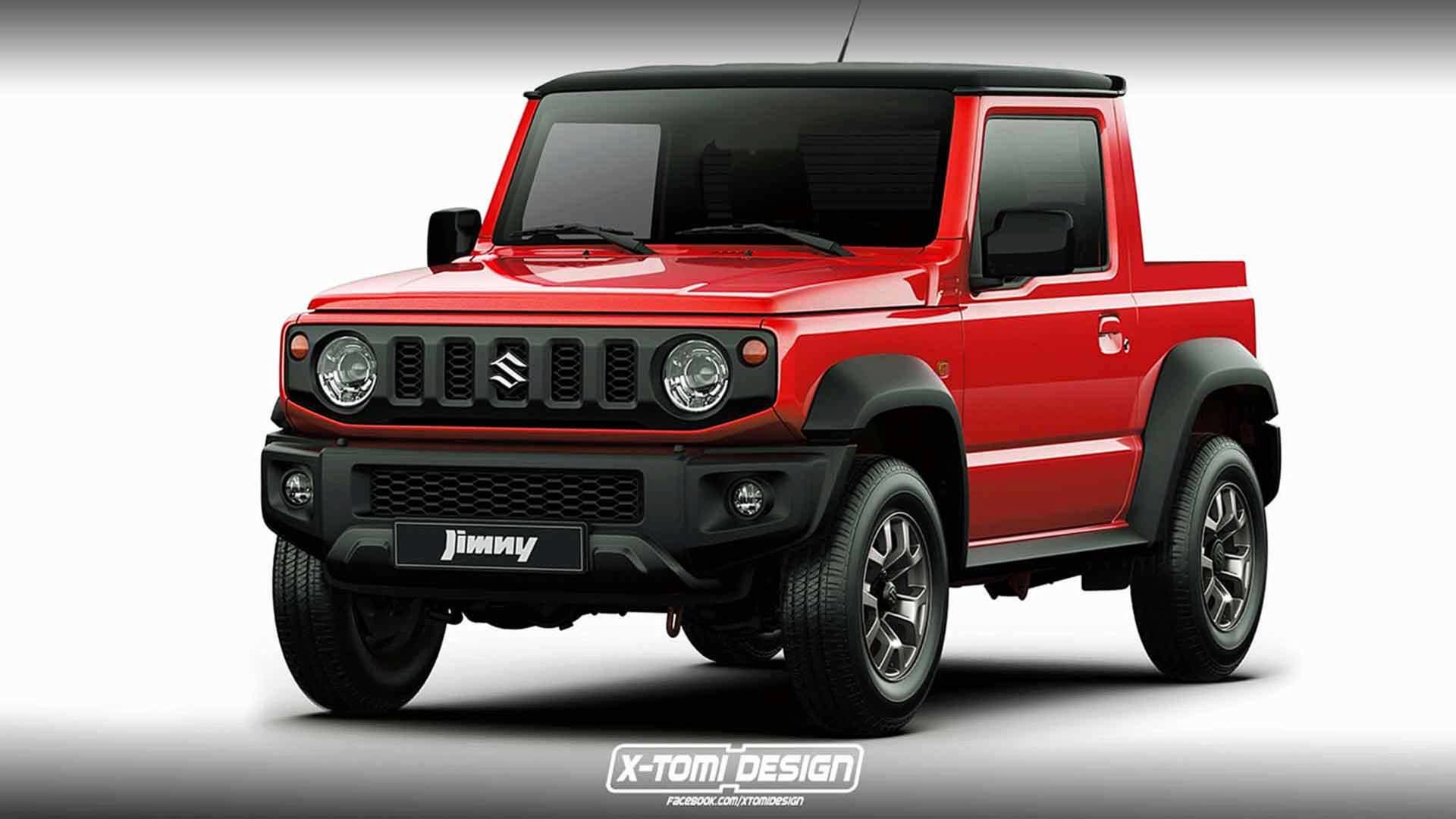 Suzuki хочет превратить внедорожник Jimny в компактный пикап