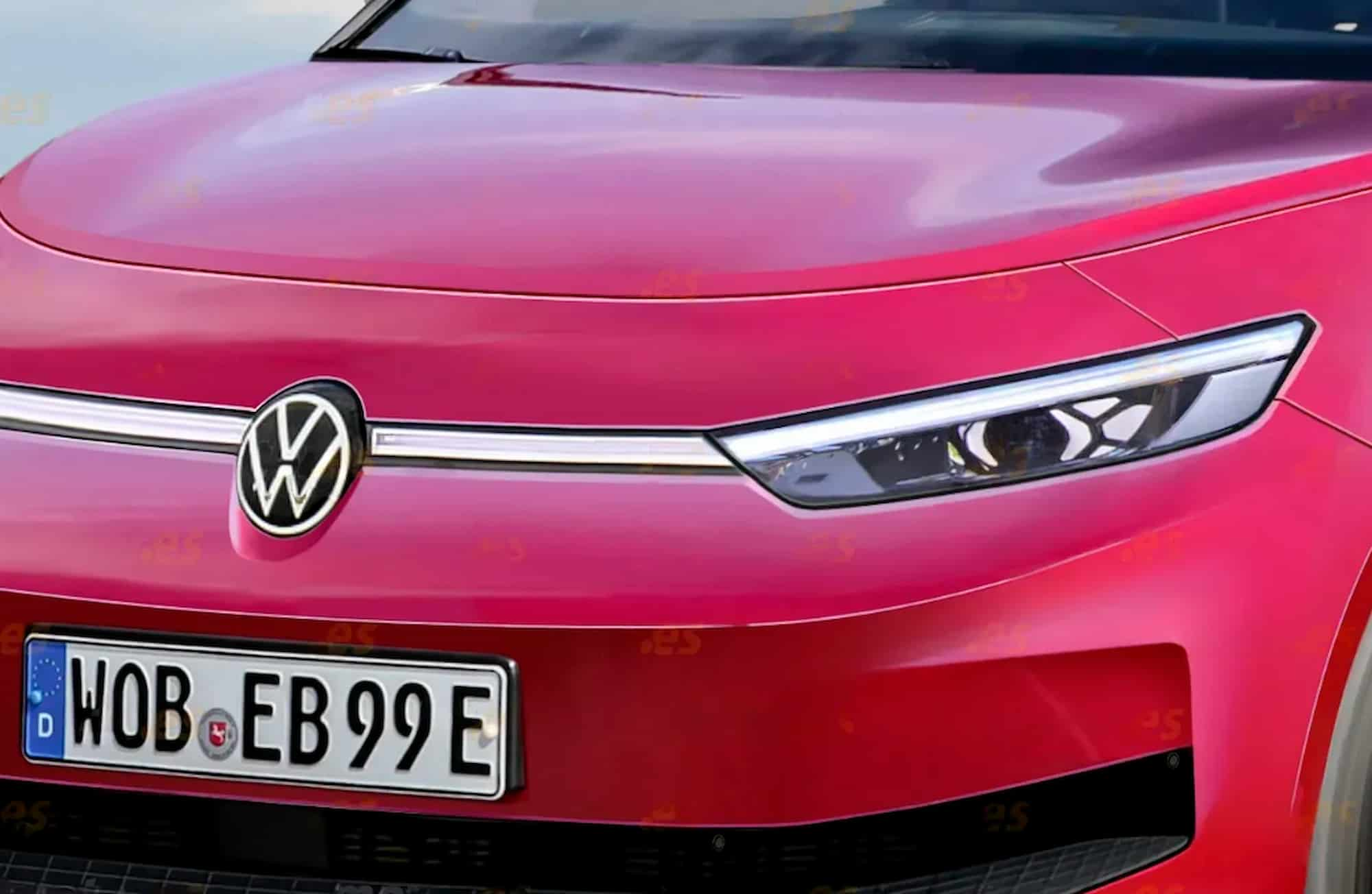 Недорогой электрический хэтчбек VW ID.2 представят уже в следующем году