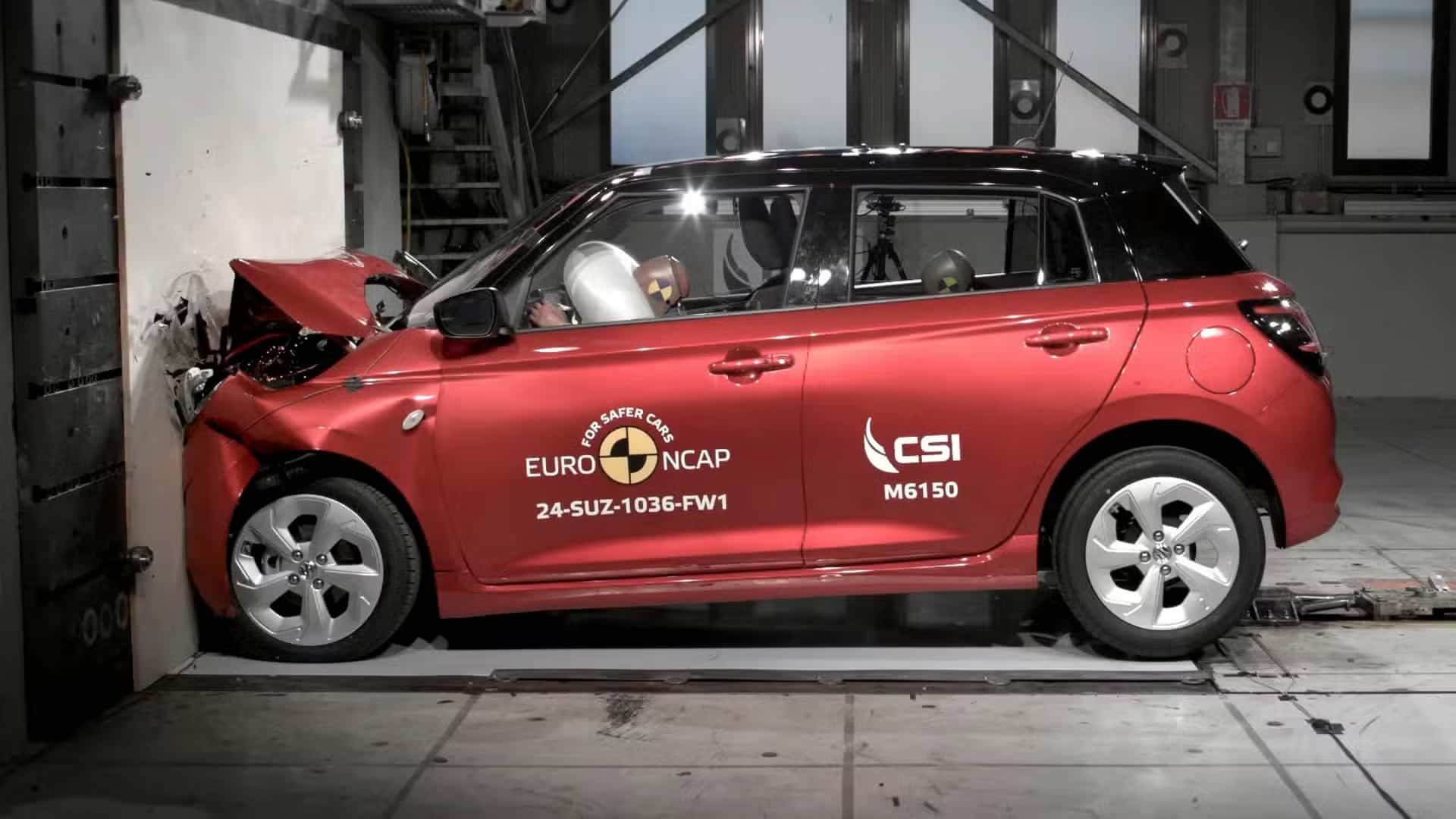 Новый Suzuki Swift разочаровал экспертов по итогам краш-тестов