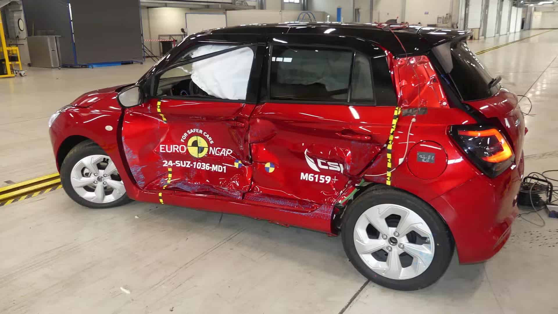 Новый Suzuki Swift разочаровал экспертов по итогам краш-тестов