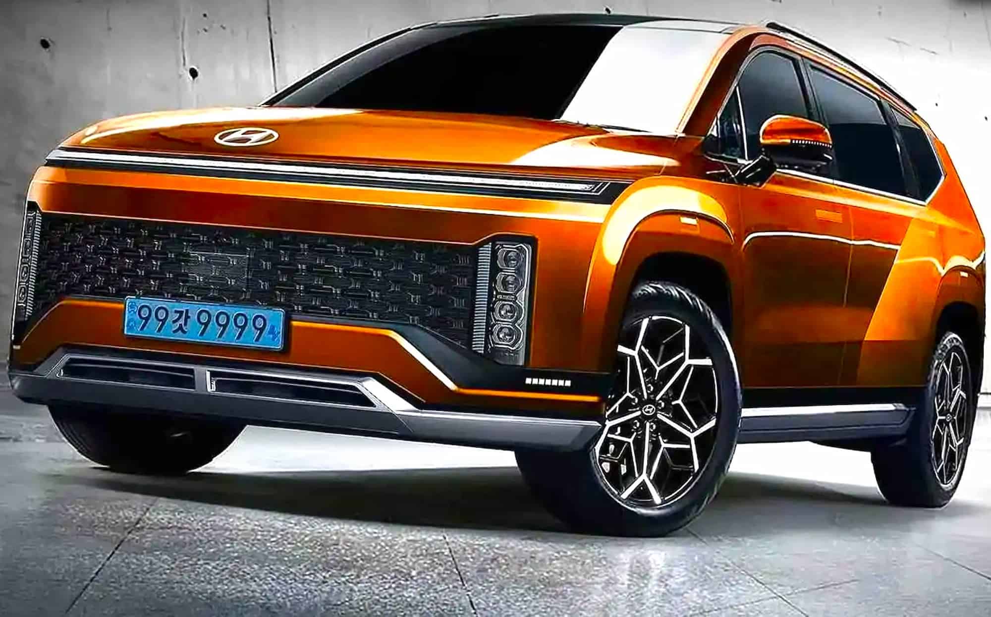 Новый 7/8-местный электрический кроссовер Hyundai появится в конце 2024 года