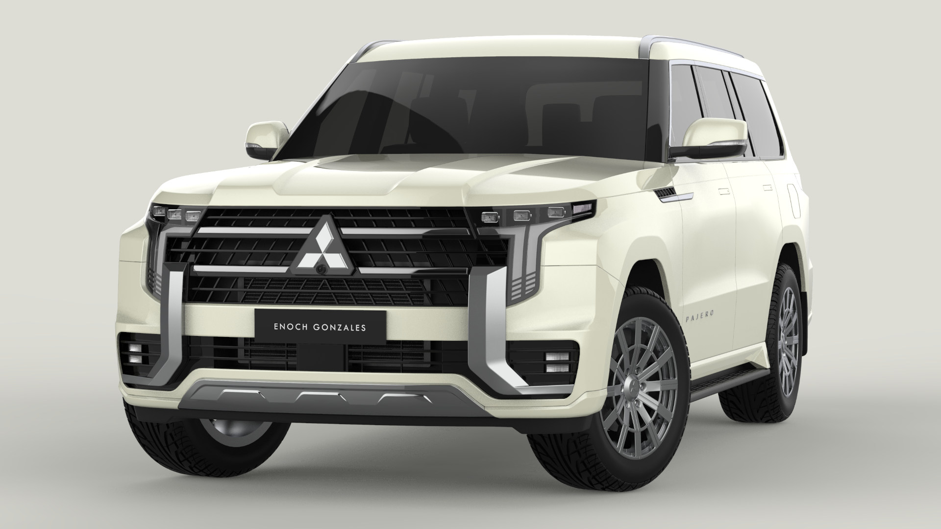 Mitsubishi Pajero нового поколения показали в виде роскошного внедорожника