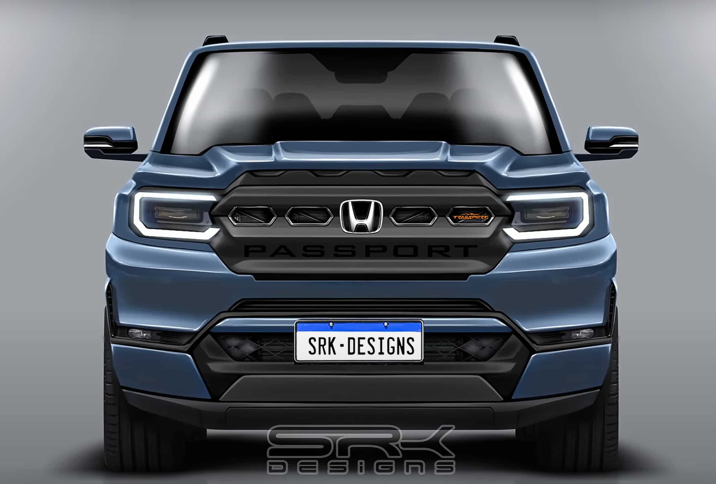 Новый внедорожник Honda Passport показали на первых изображениях