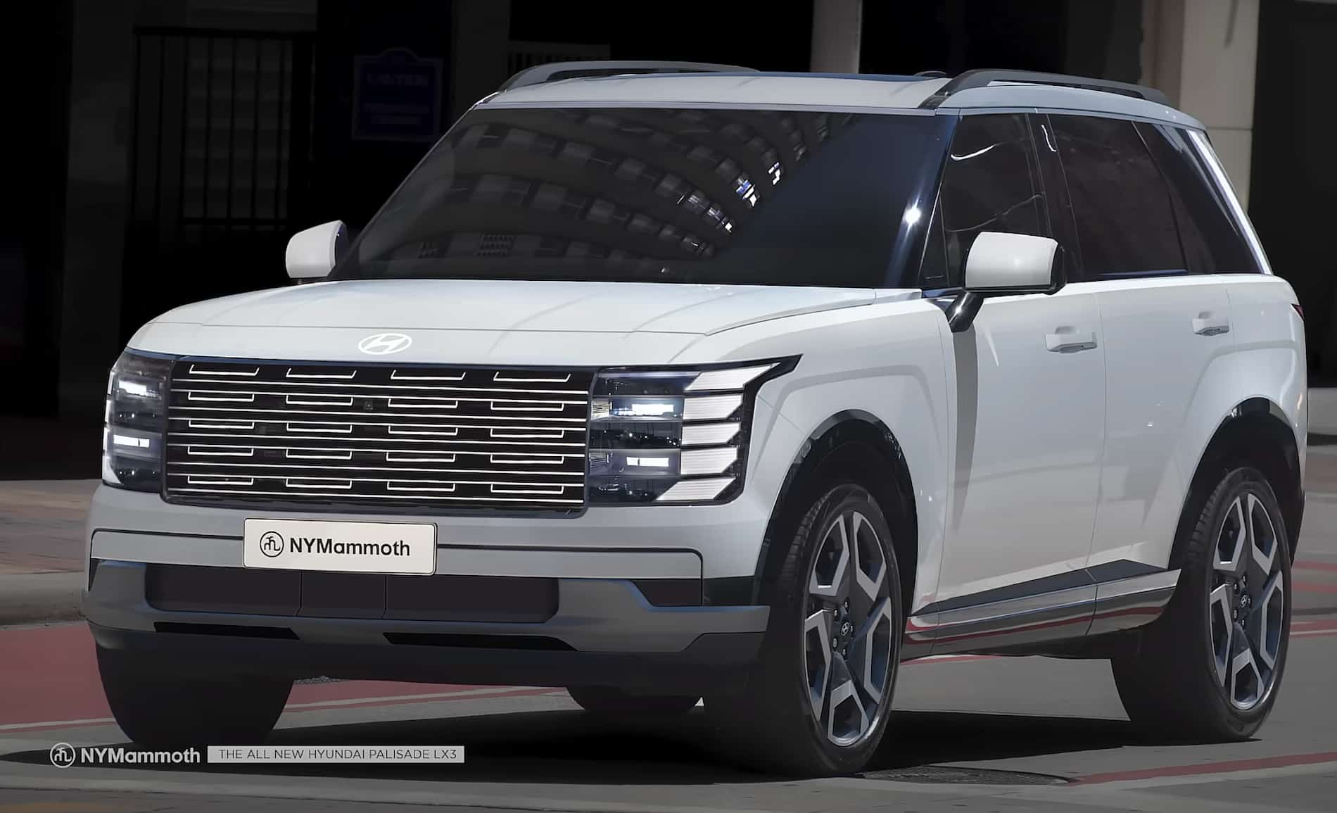 Новый Hyundai Palisade с дизайном под Range Rover: предфинальные изображения