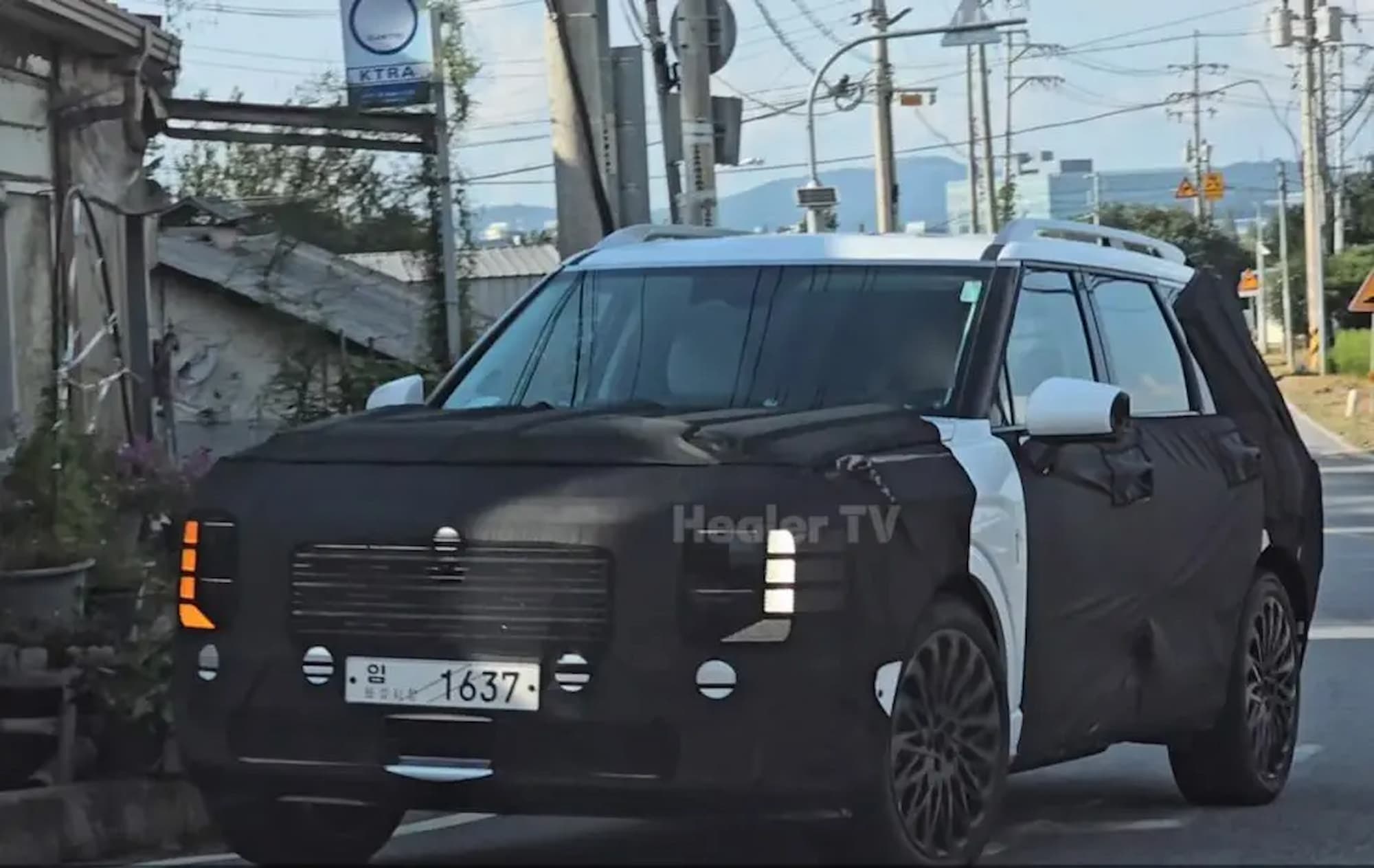 Новое поколение Hyundai Palisade (2025): опубликованы очередные рендеры