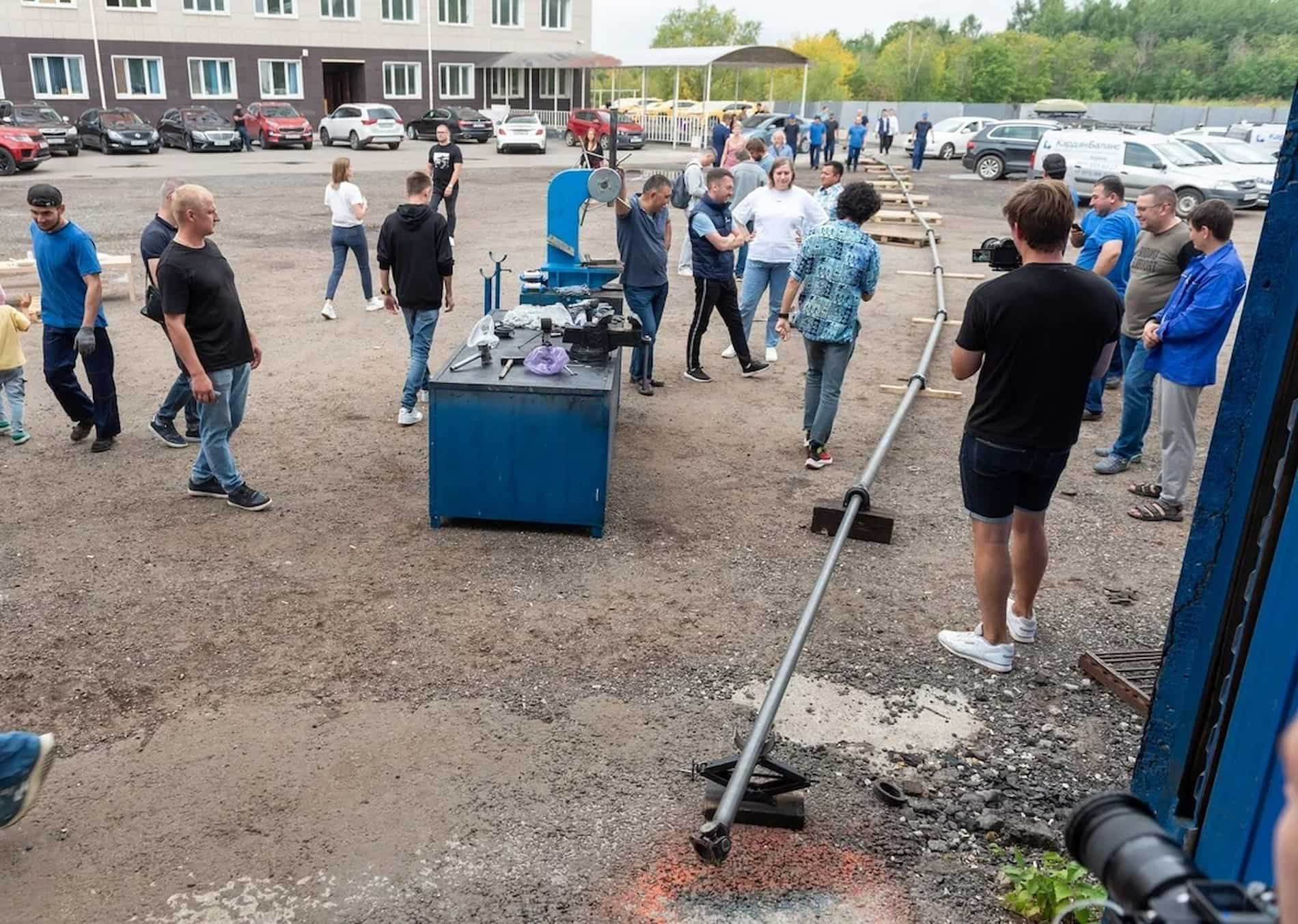 В Москве собрали самый большой карданный вал в мире