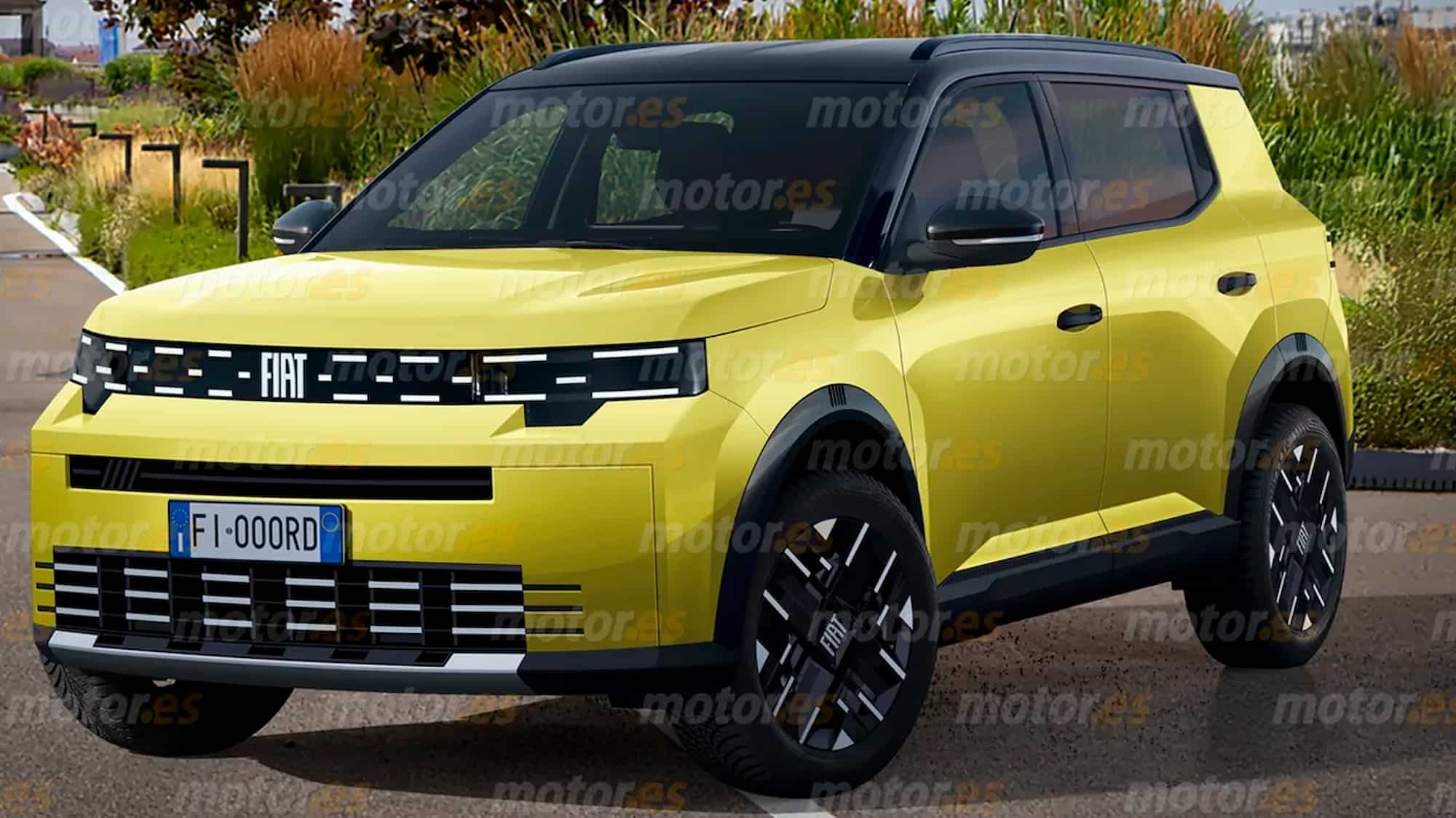 Fiat Giga Panda: новый кроссовер, который поставит Renault Duster в затруднительное положение