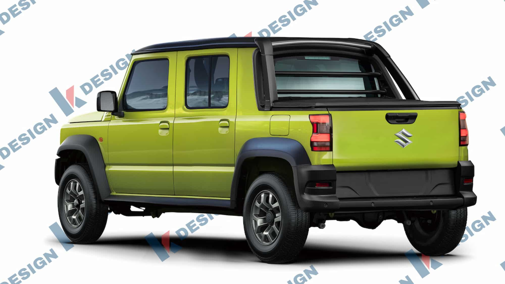 Suzuki Jimny может превратиться в 4-дверный пикап: чего ждать от его дизайна