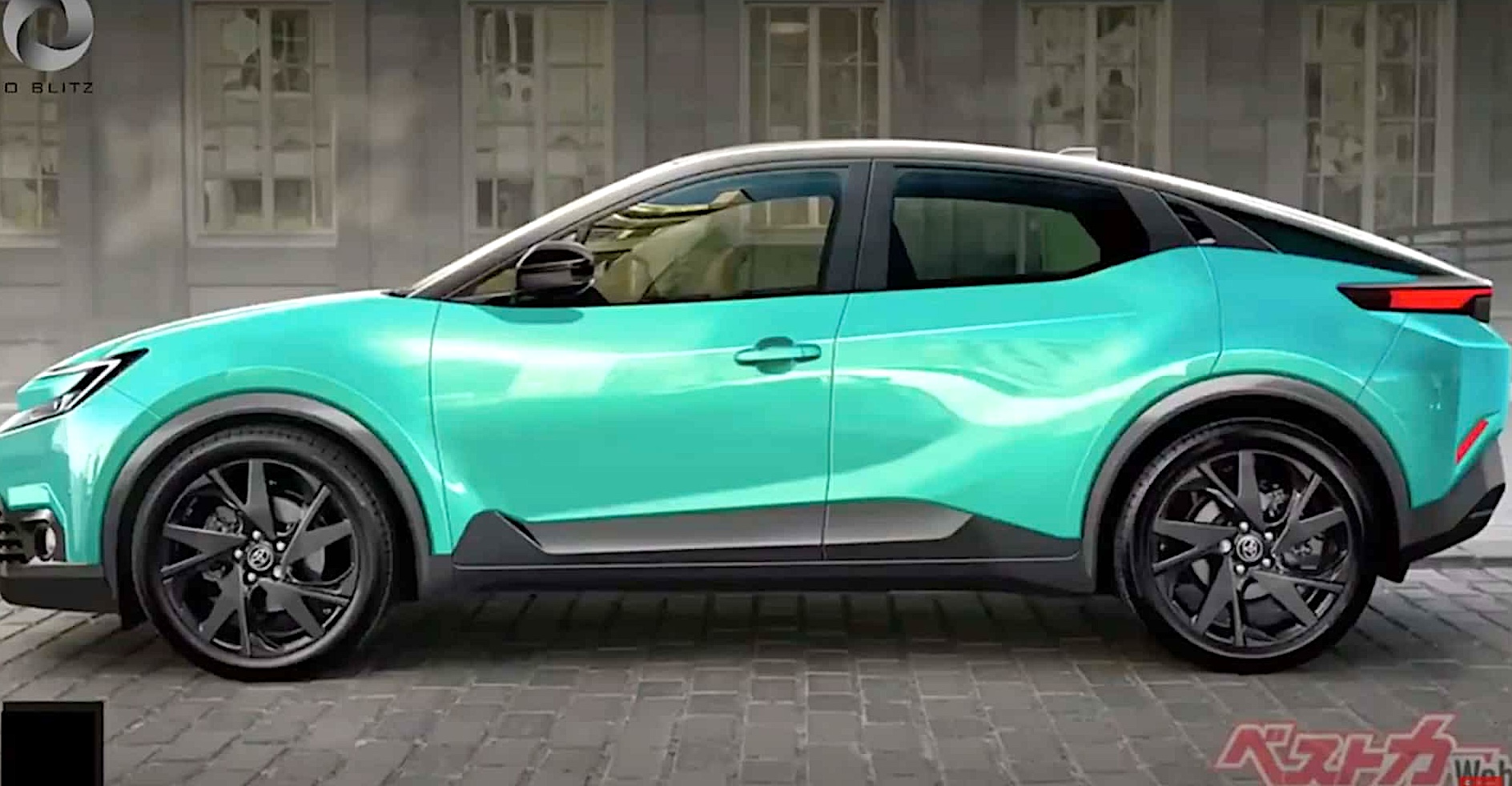 Toyota C-HR может получить купеобразную версию: изображения