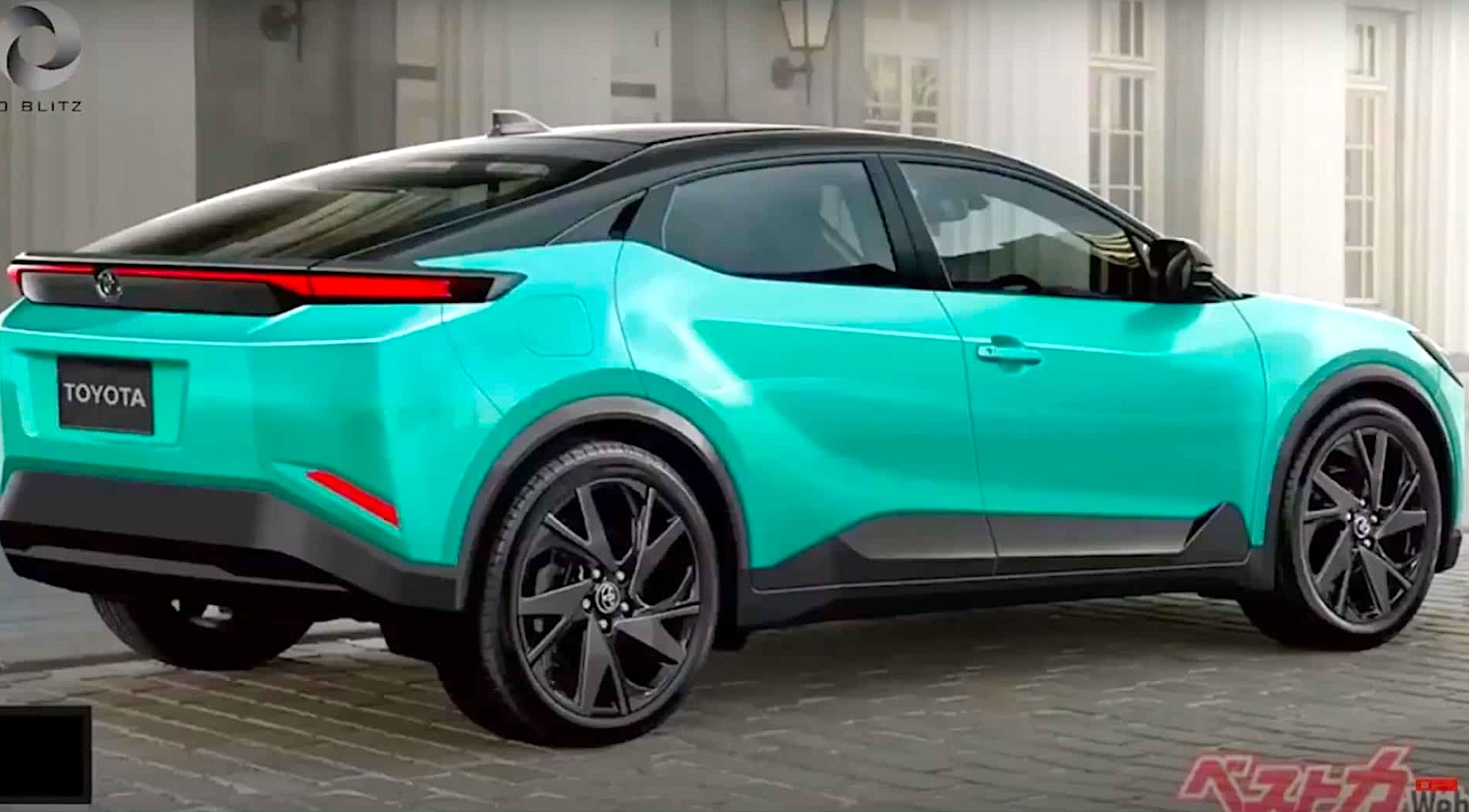 Toyota C-HR может получить купеобразную версию: изображения