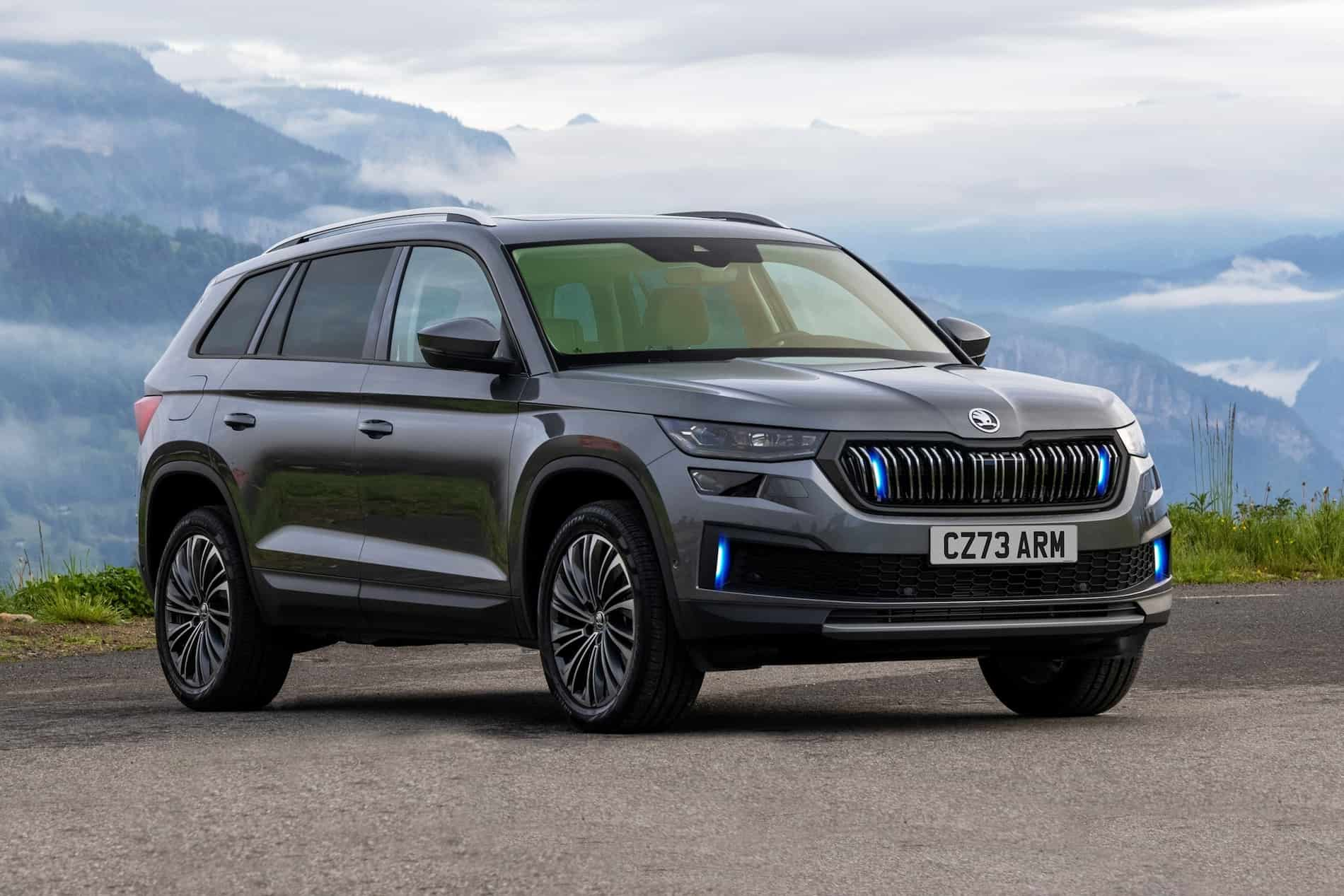 Skoda Kodiaq первого поколения научили быть пуленепробиваемым