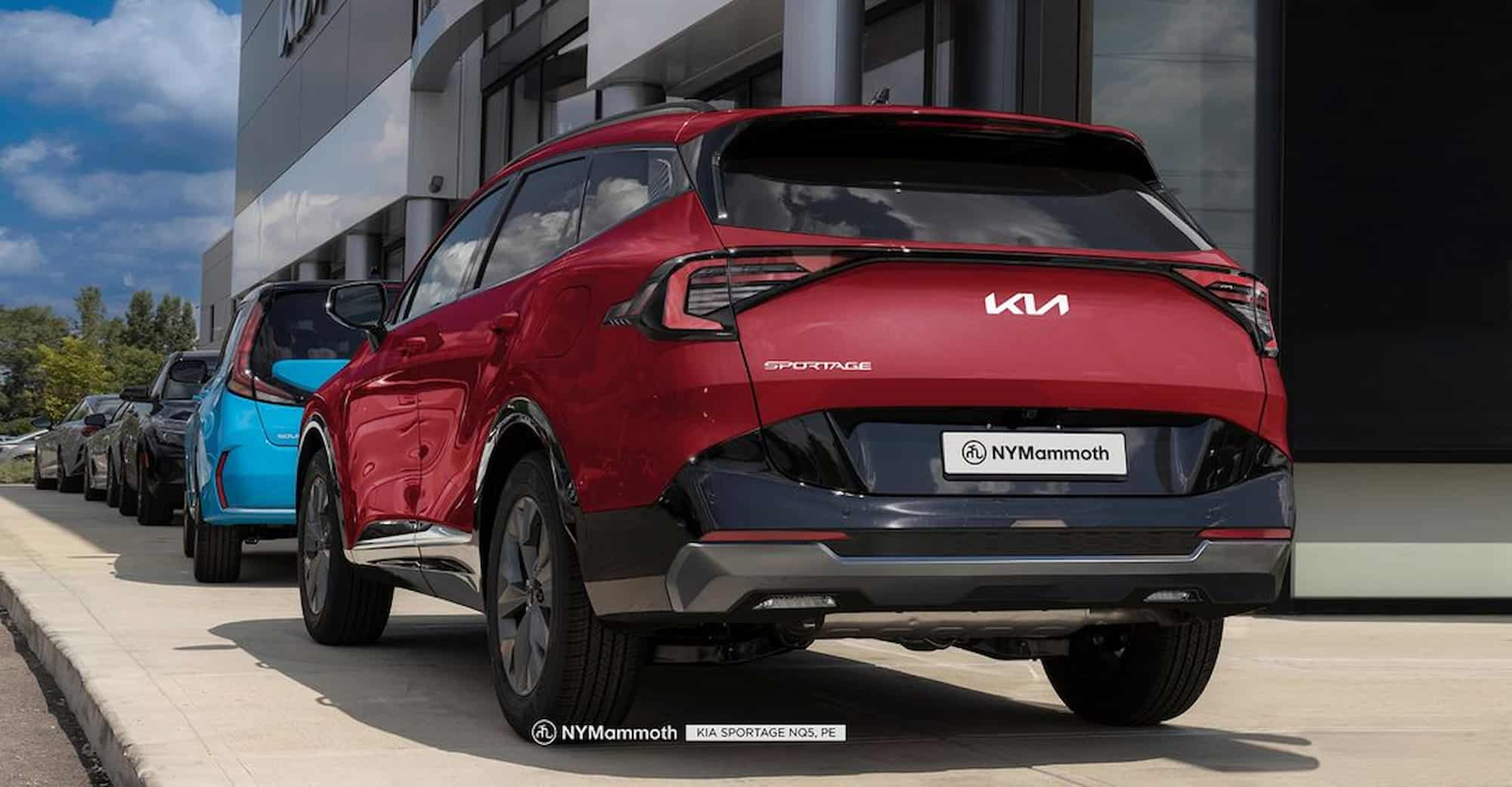 Новейший Kia Sportage показался в естественной среде обитания