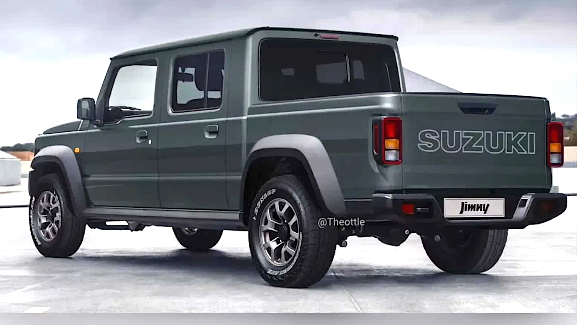 Suzuki Jimny превратился в очень крутой пикап начального уровня