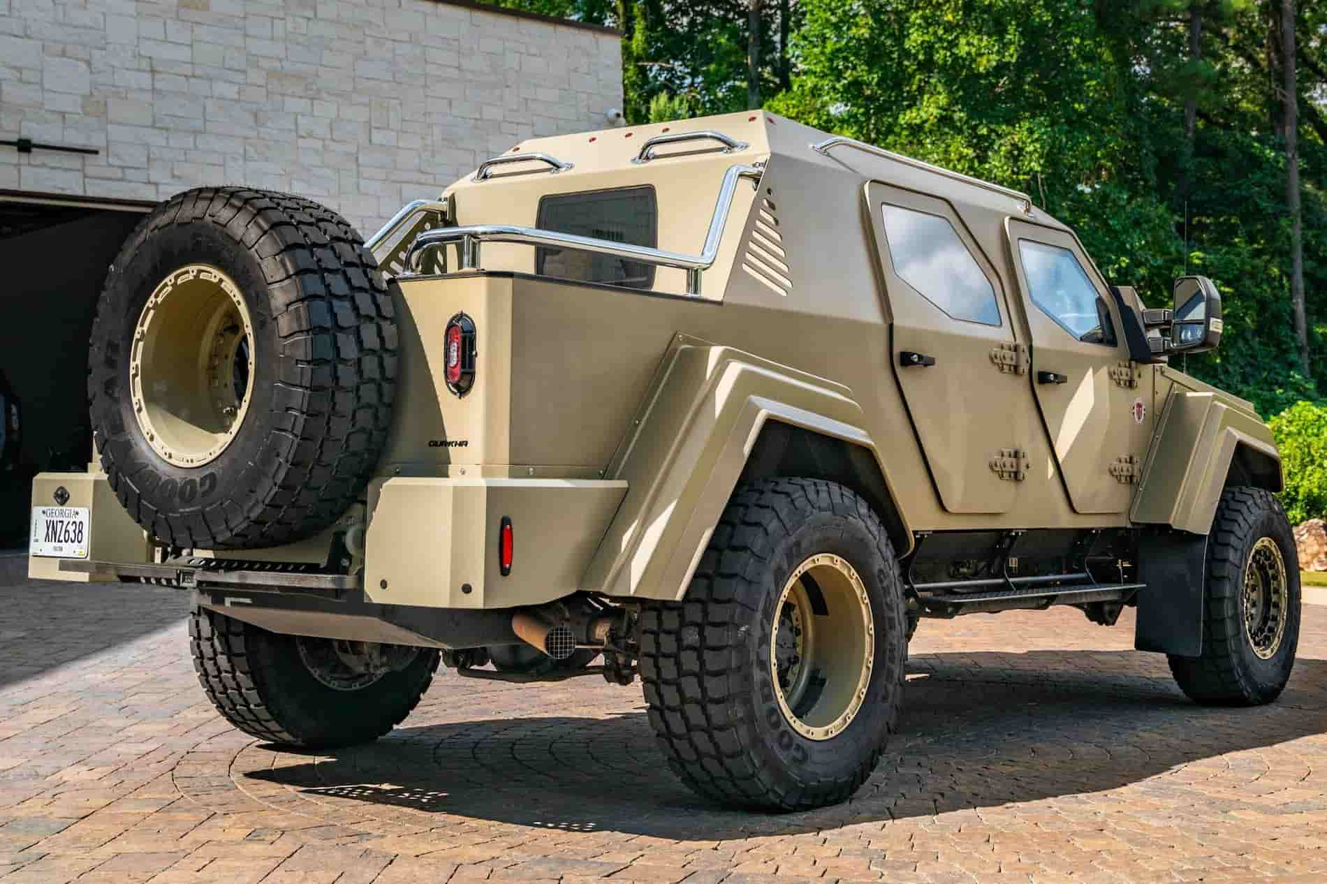 Бронированный военный внедорожник Terradyne Gurkha RPV продают за 8 миллионов рублей