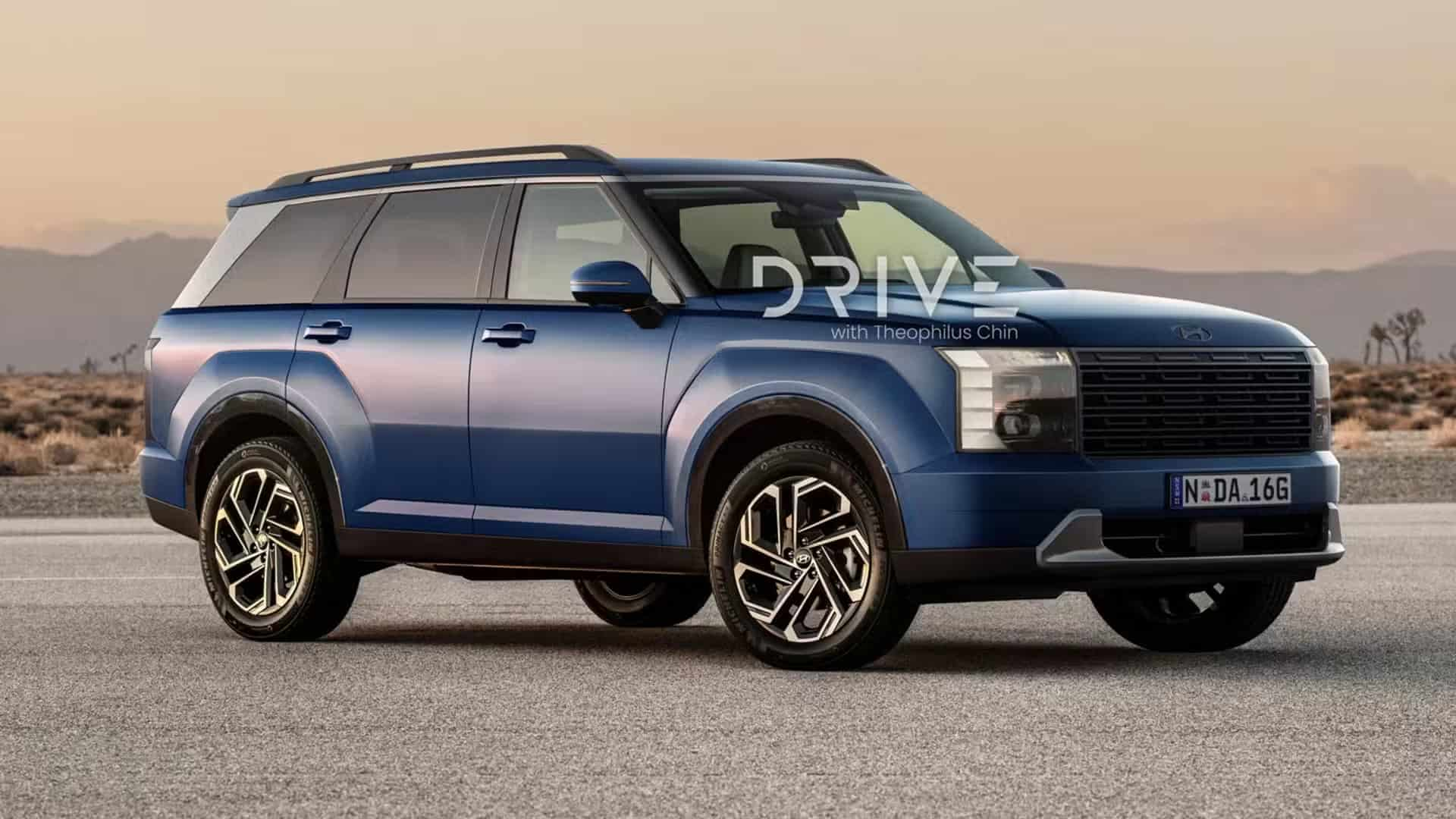 Hyundai Palisade следующего поколения приоткрыл занавесу тайны