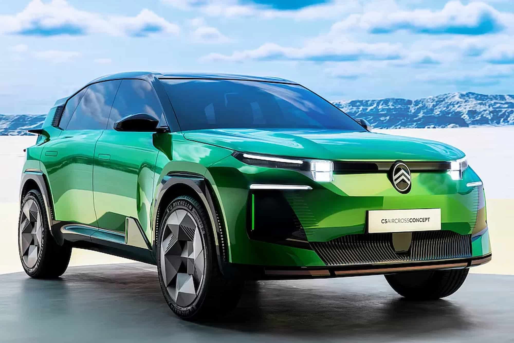 Citroen C5 Aircross второго поколения показался на неофициальных изображениях