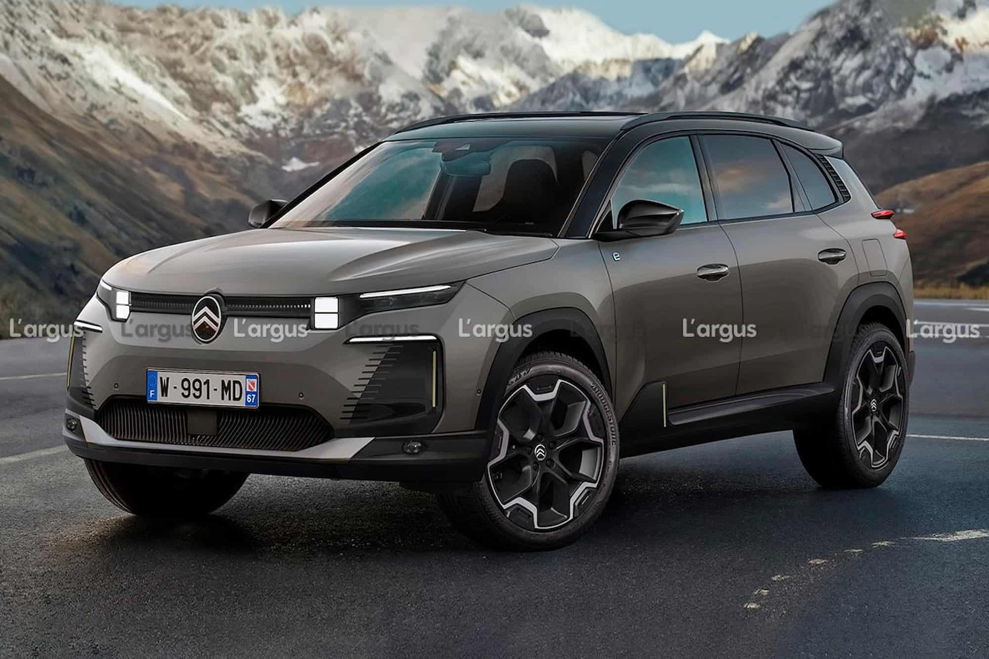 Citroen C5 Aircross второго поколения показался на неофициальных изображениях