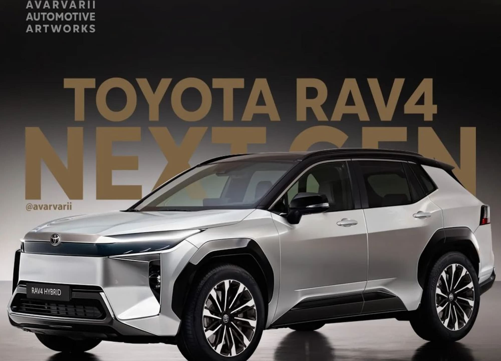 Следующий Toyota RAV4 будет выглядеть злее, чем нынешний