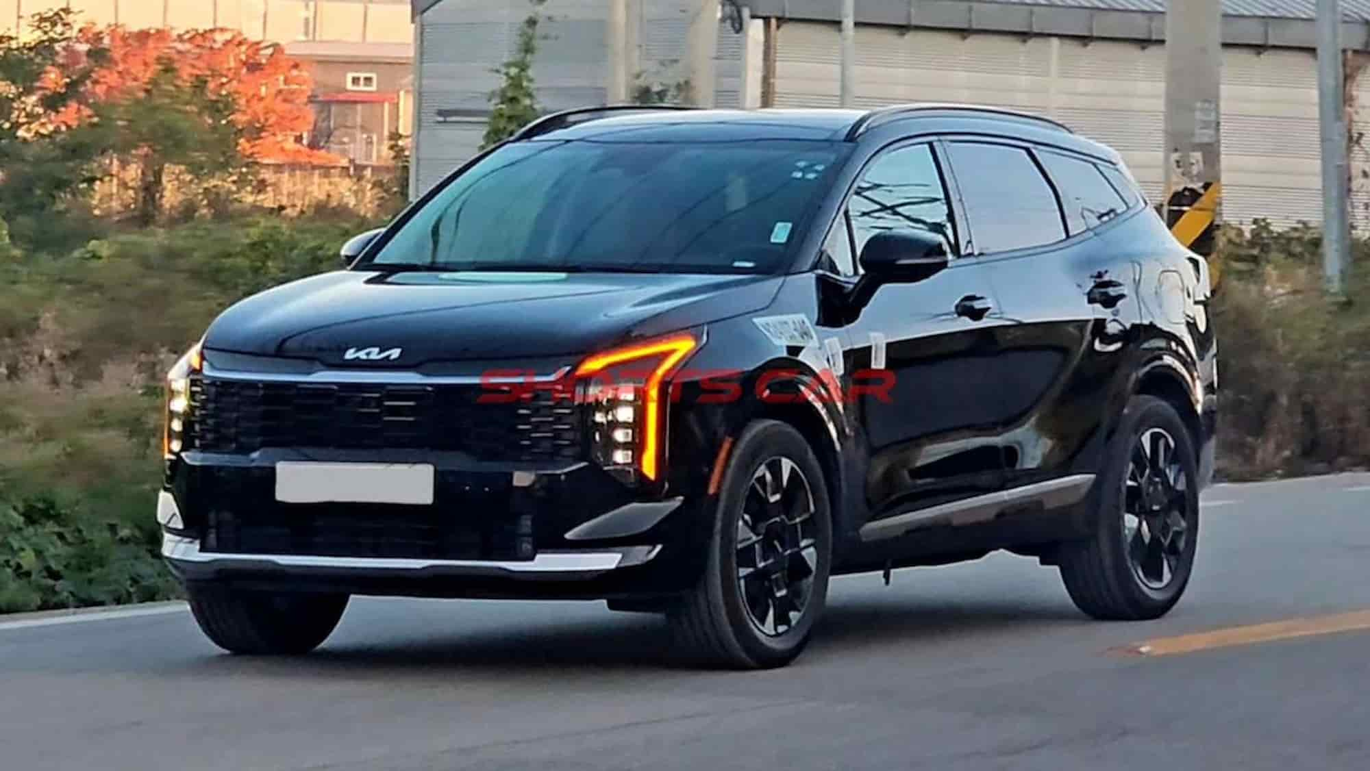 Обновленный накануне Kia Sportage уже «засветился» в естественной среде обитания