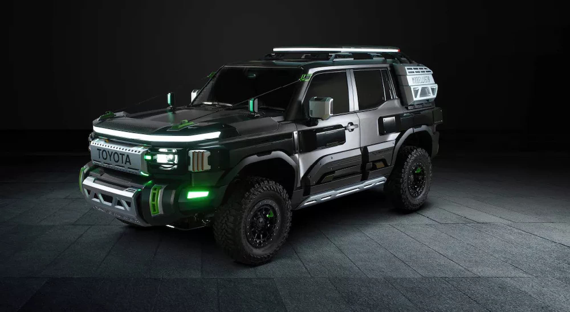 Дикий концепт Toyota Land Cruiser SEMA от Modellista может превратиться в серийную машину