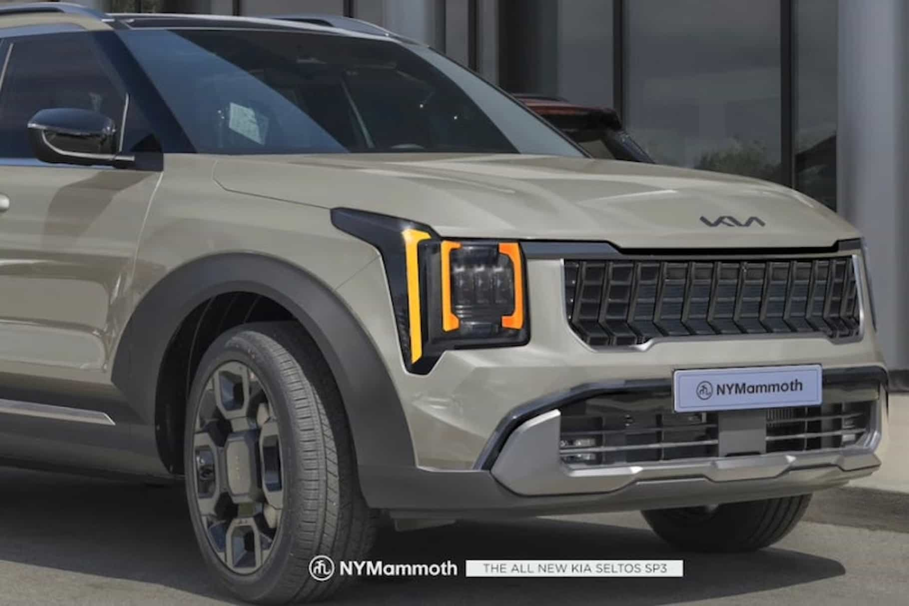 Новая генерация Kia Seltos (2025) удивила внешностью без камуфляжа