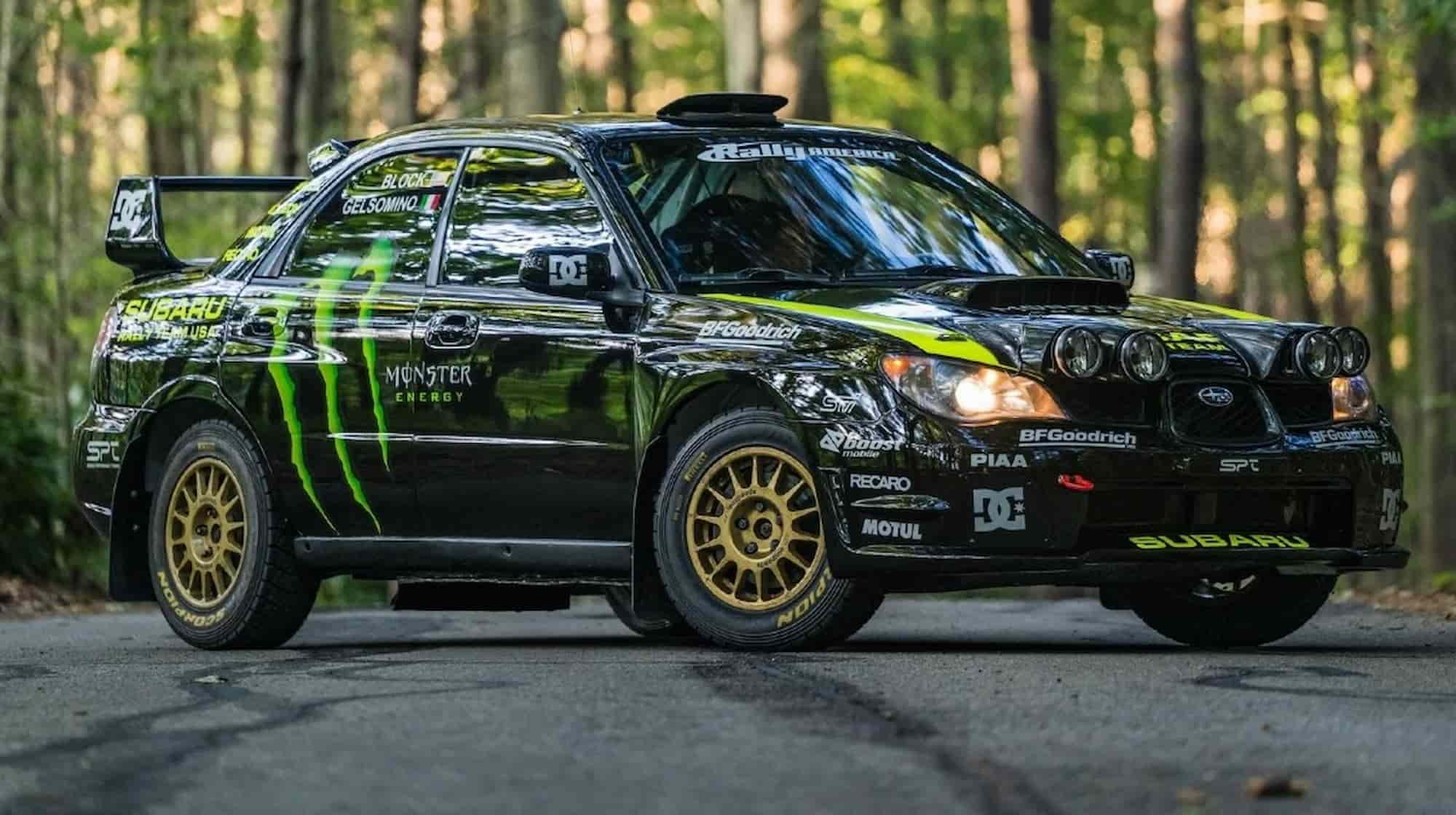 Subaru Impreza WRX STI Кена Блока и Трэвиса Пастраны уйдет с молотка