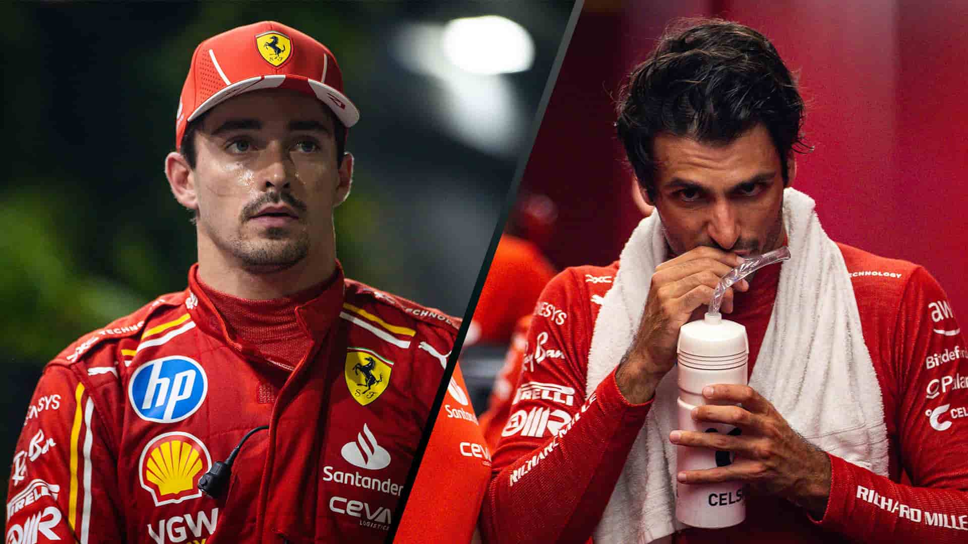 Леклера и Сайнса вызвали на ковер в Ferrari после американского этапа Формулы 1