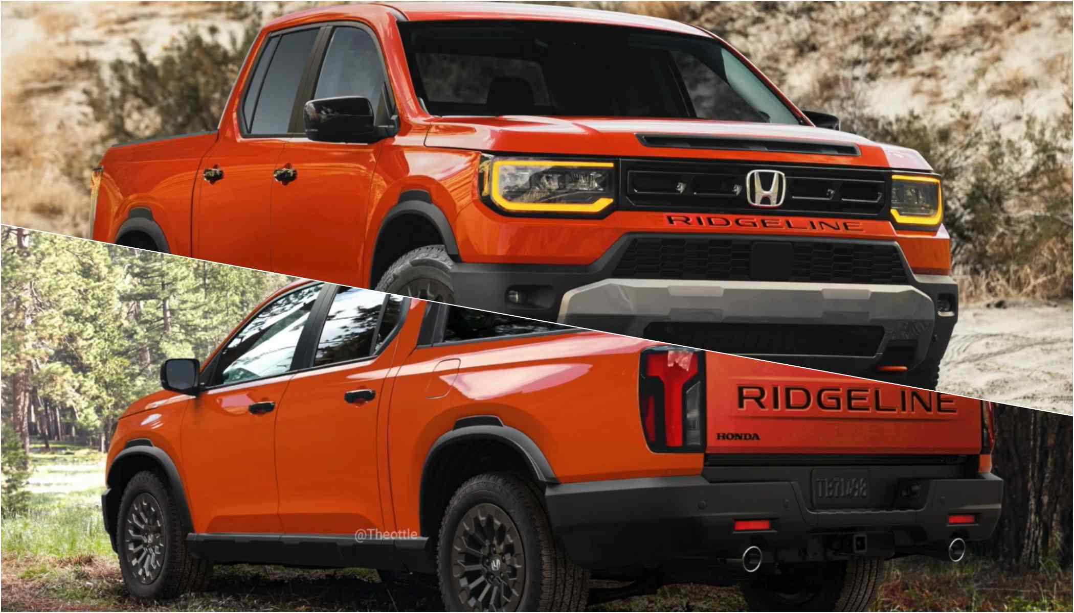 Независимые дизайнеры показали новое поколение Honda Ridgeline