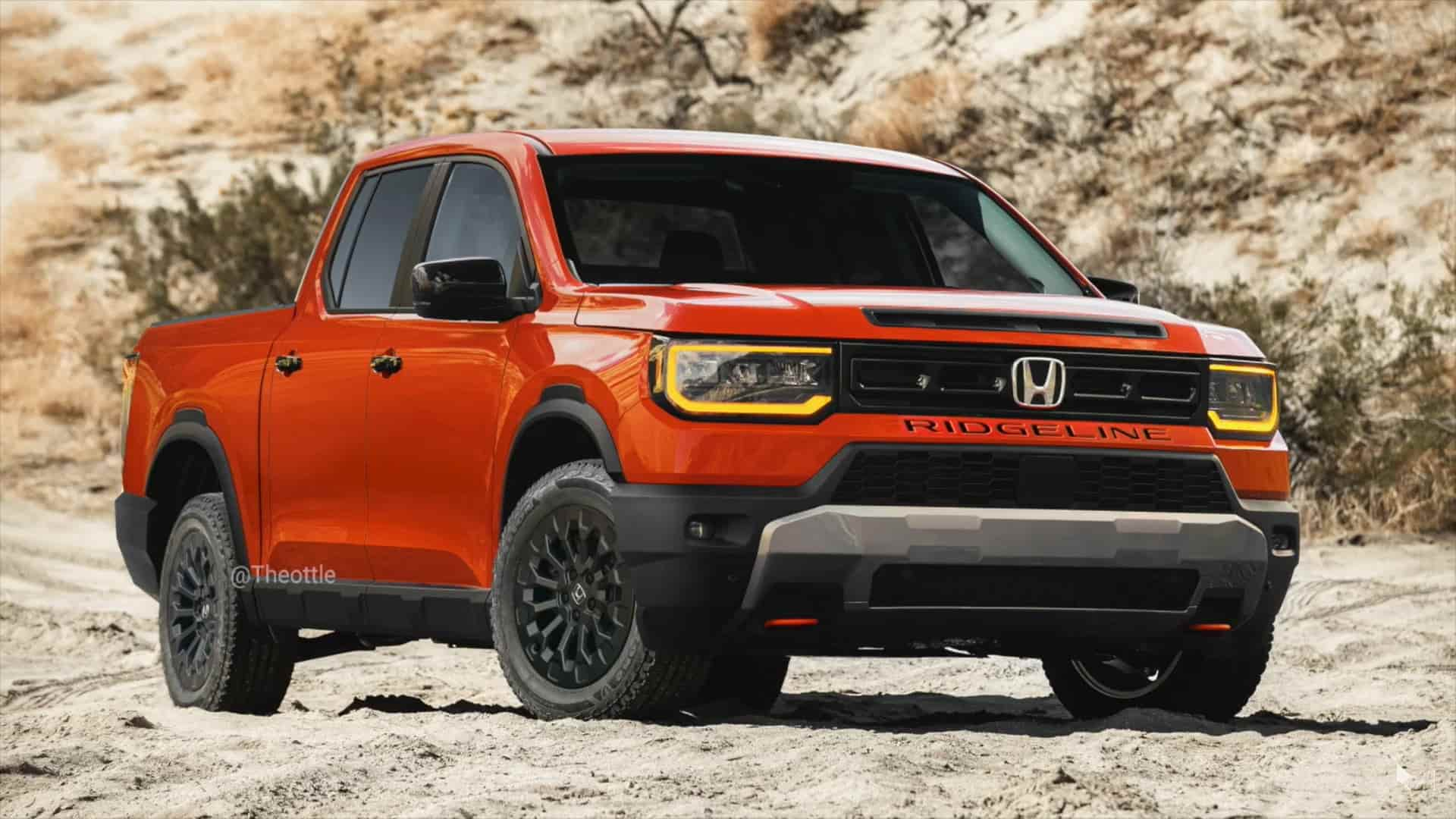 Независимые дизайнеры показали новое поколение Honda Ridgeline