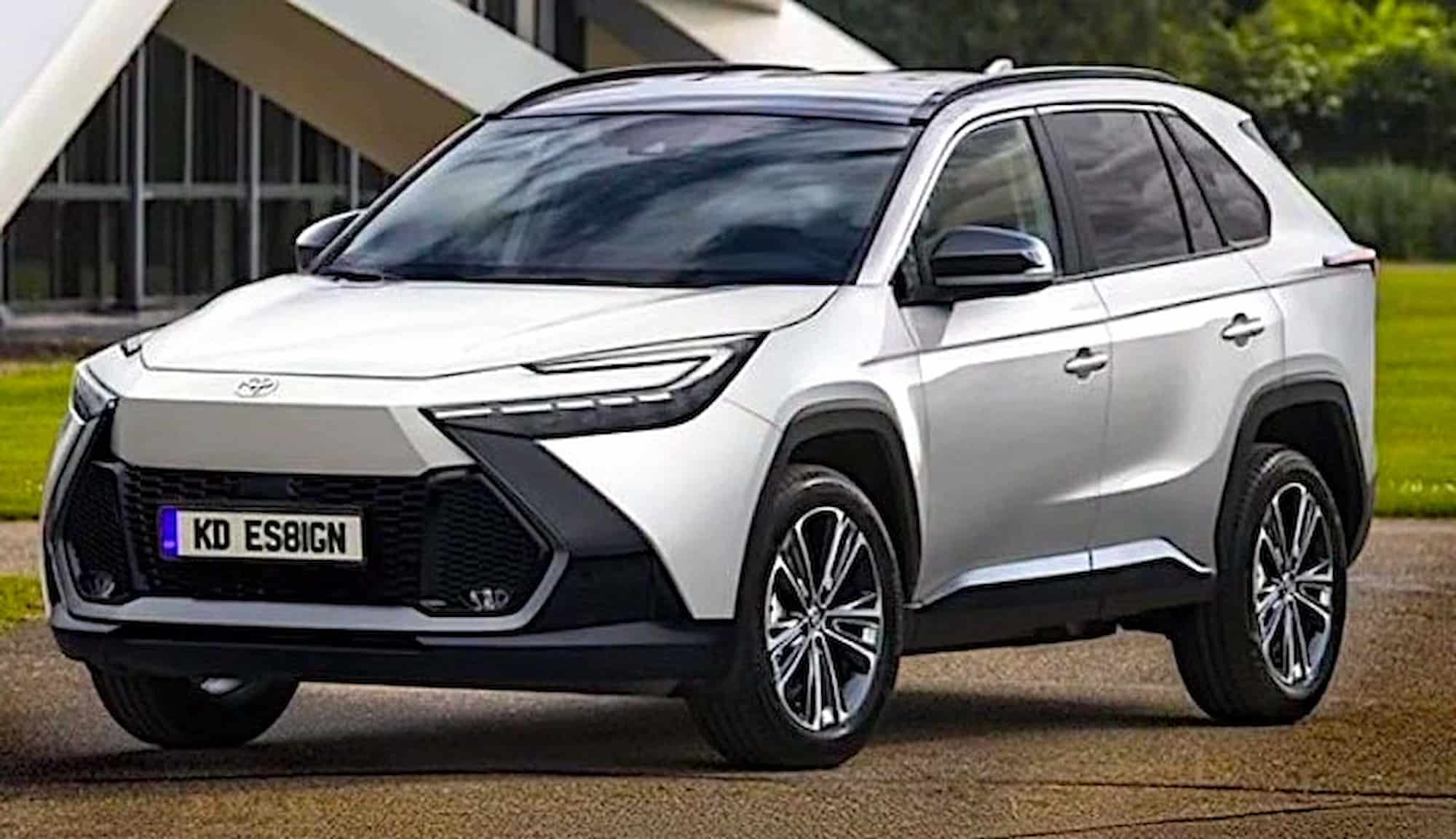 Дизайнеры предсказали, как будет выглядеть новый Toyota RAV4 (2026)