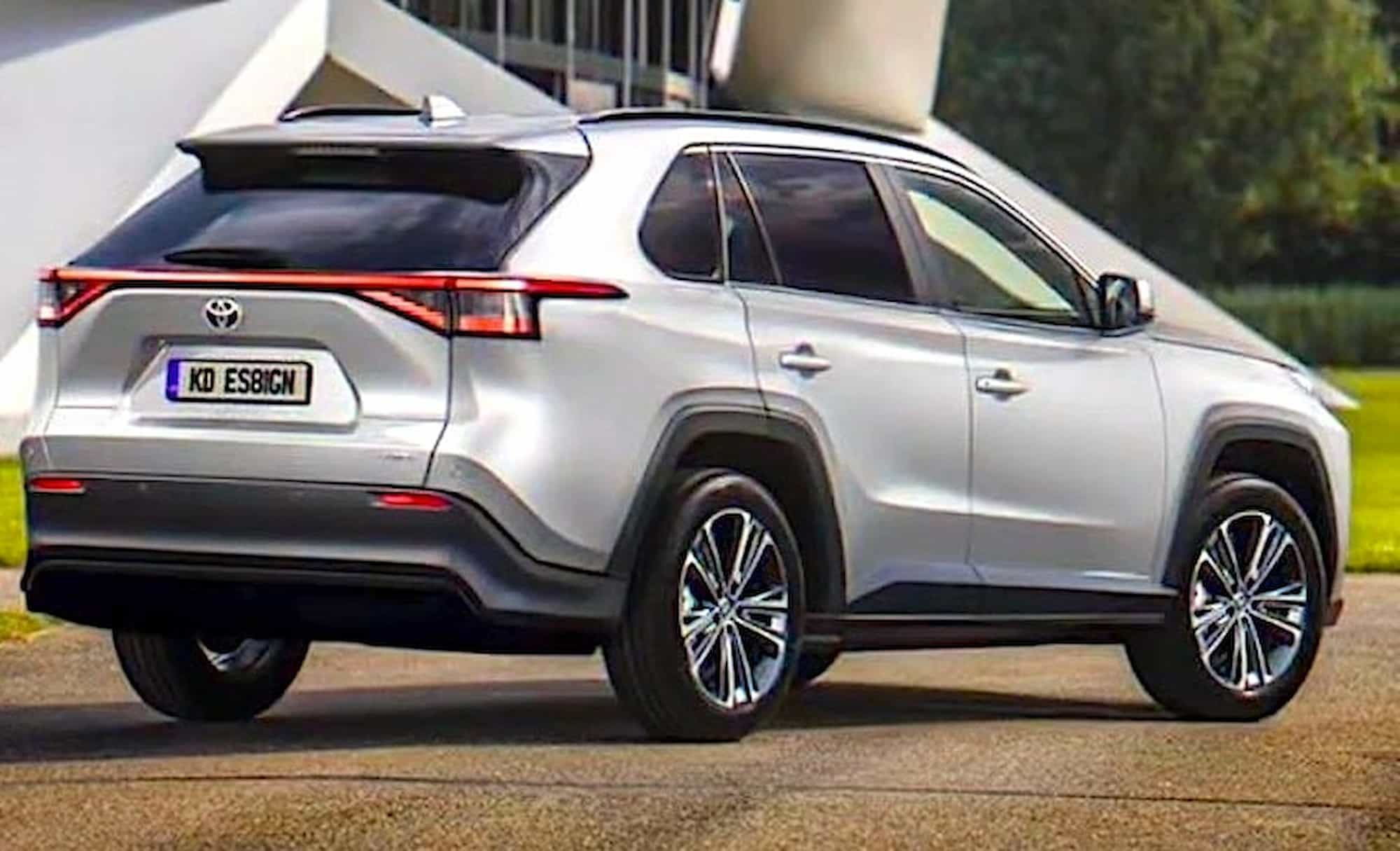 Дизайнеры предсказали, как будет выглядеть новый Toyota RAV4 (2026)