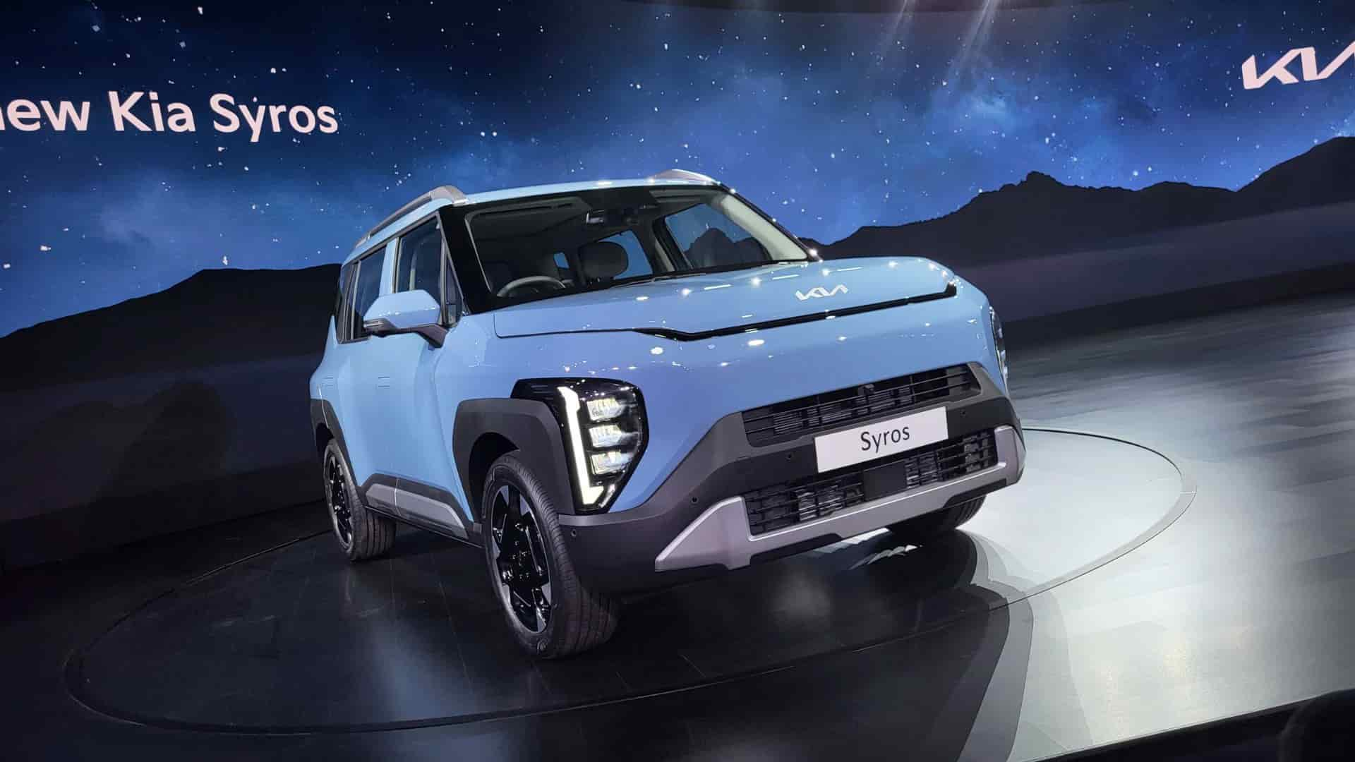 Новый компакт-кроссовер Kia Syros представлен официально