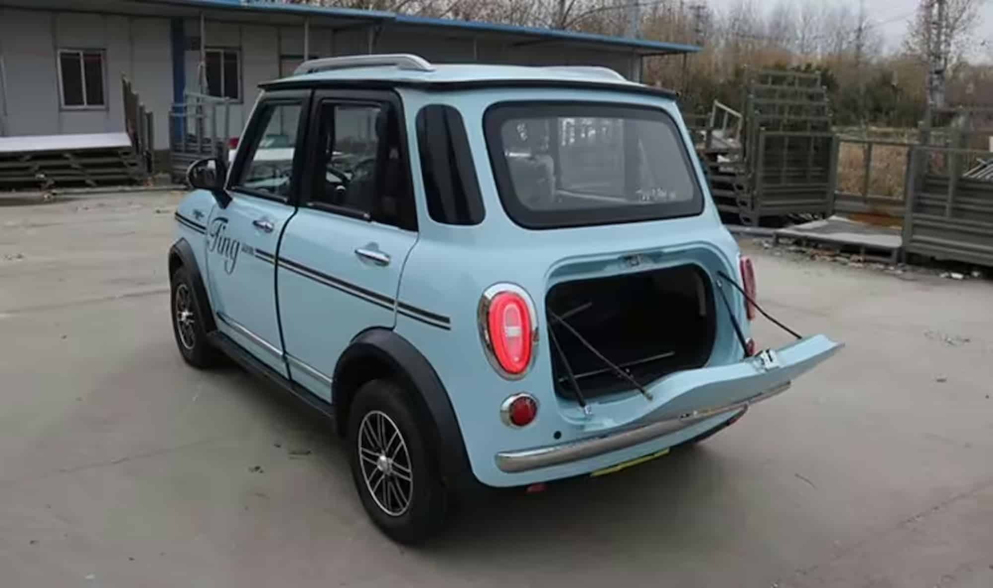 Показан новый китайский автомобиль, который выглядит как британская икона Mini, но стоит в десятки раз дешевле