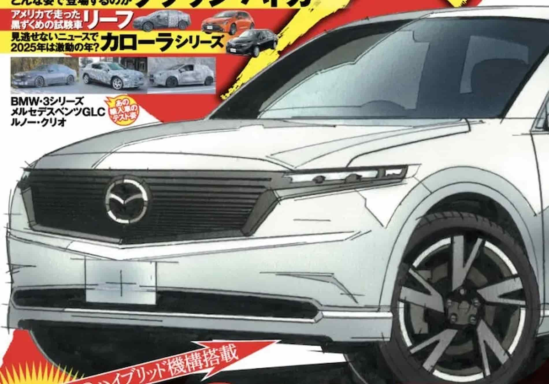 Mazda CX — 5 в новом кузове: появились изображения одного из главных конкурентов Toyota RAV4