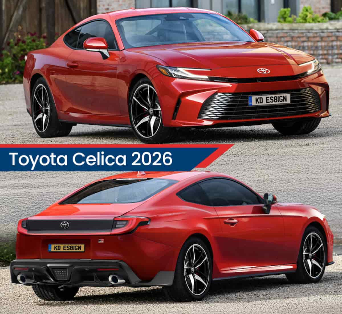 Легендарная Toyota Celica в новом поколении может оказаться похожа на Camry XV80