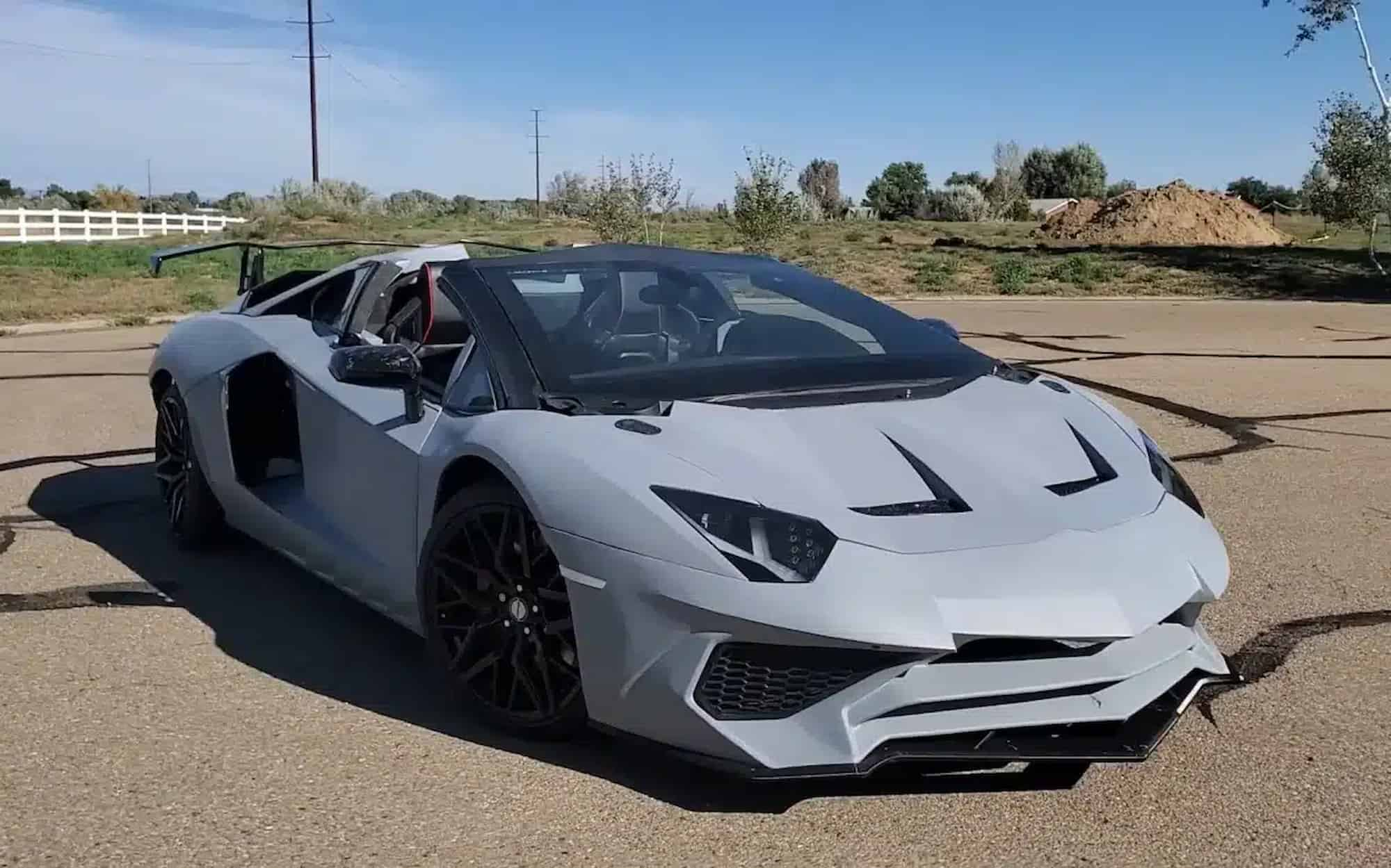 Физик создал собственный Lamborghini Aventador, напечатав его на 3D-принтере