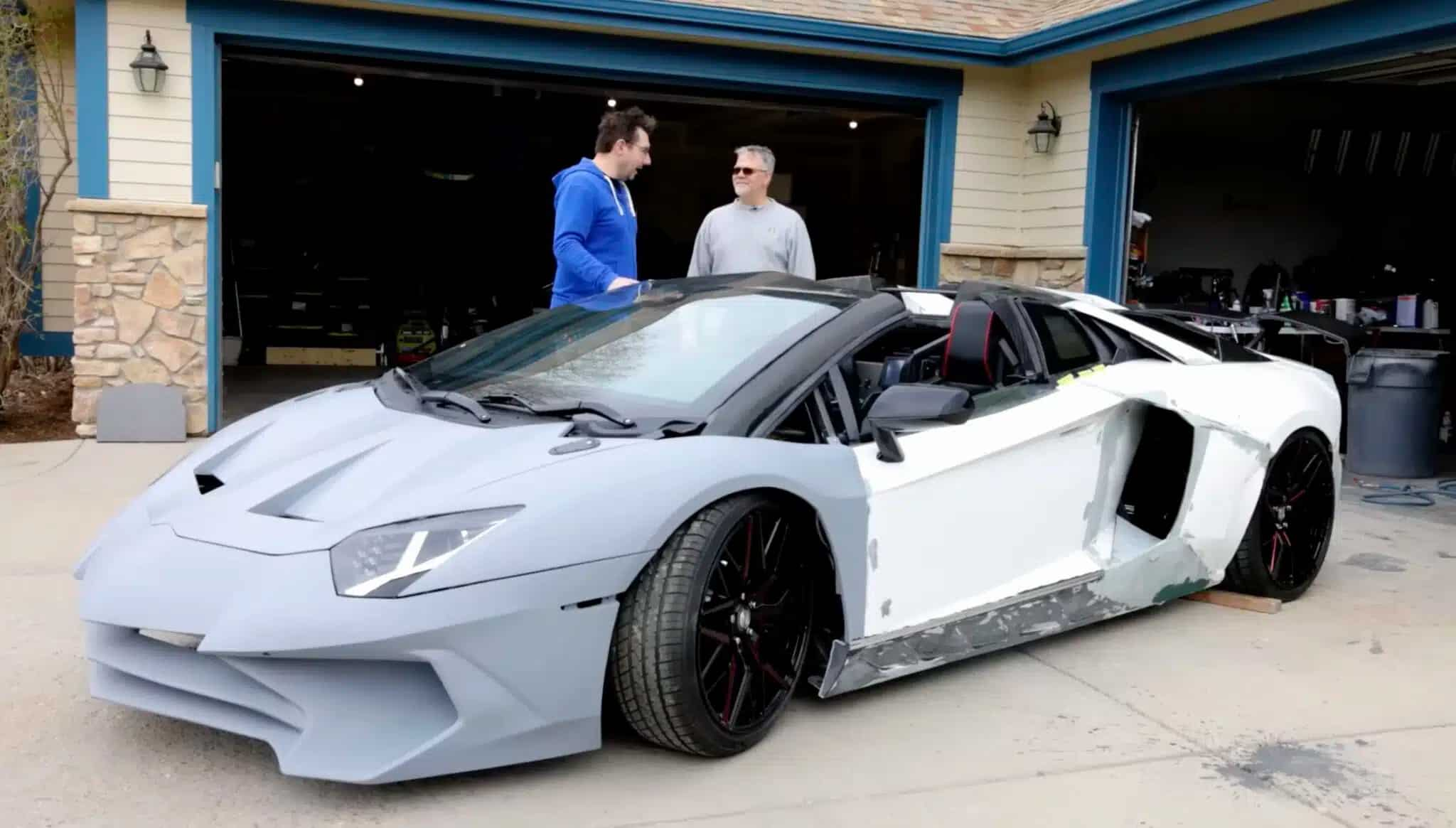 Физик создал собственный Lamborghini Aventador, напечатав его на 3D-принтере