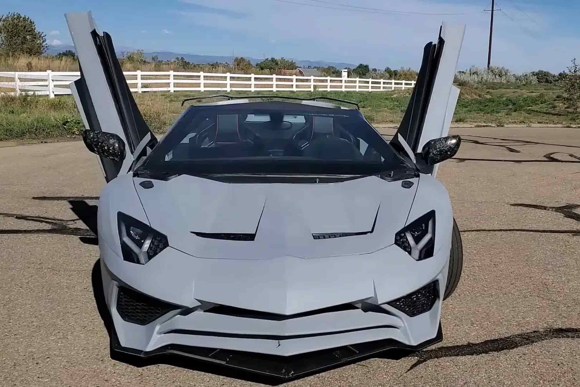 Физик создал собственный Lamborghini Aventador, напечатав его на 3D-принтере