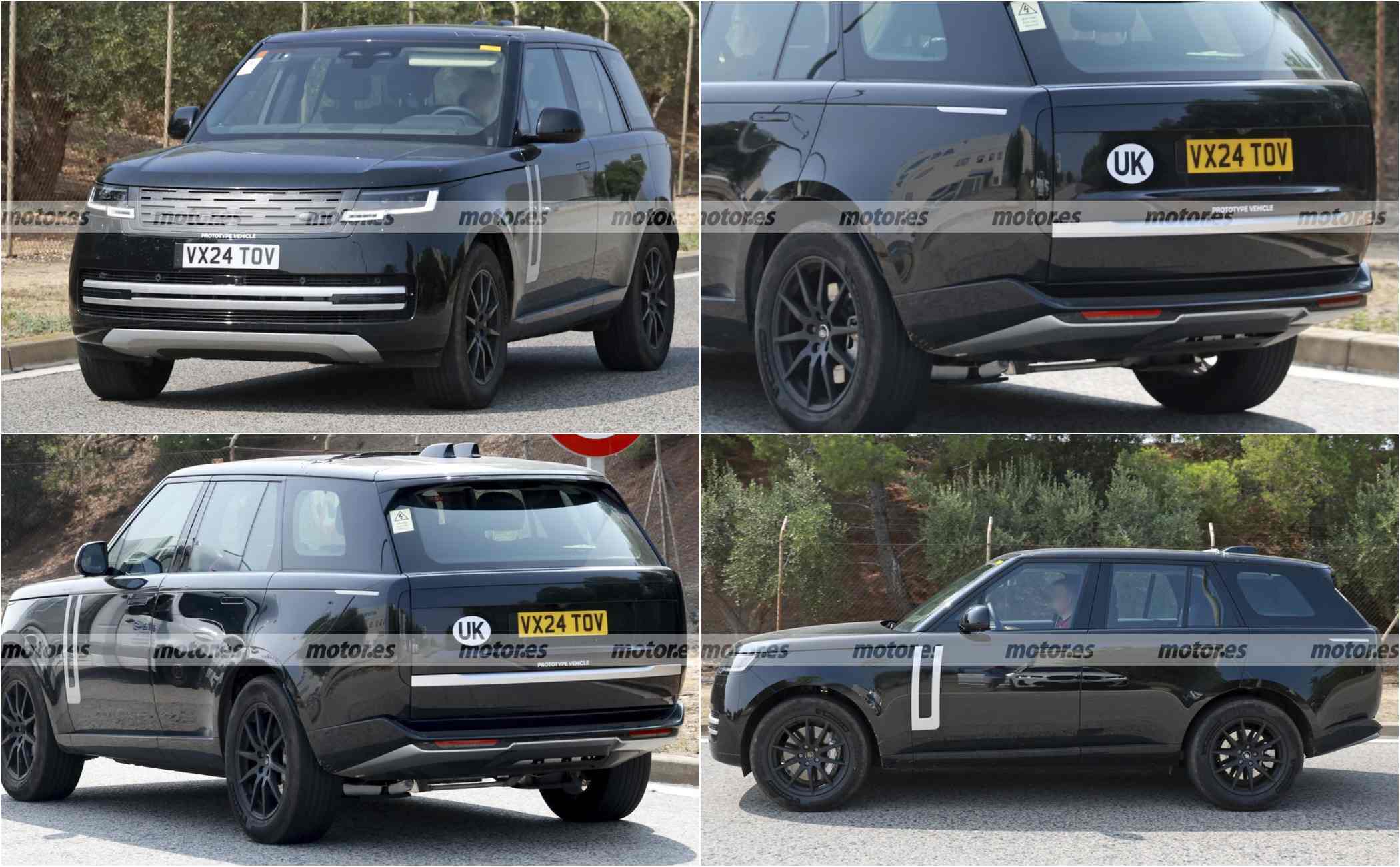 Электрический Range Rover вновь попал в объективы фотошпионов